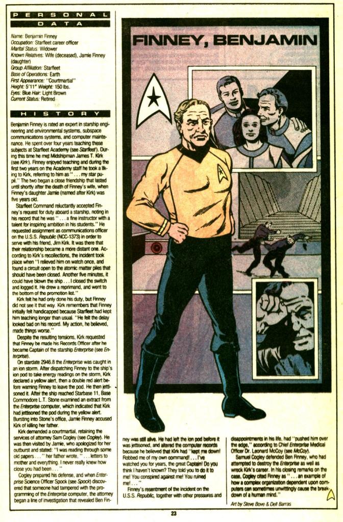 Read online Who's Who in Star Trek comic -  Issue #1 - 24