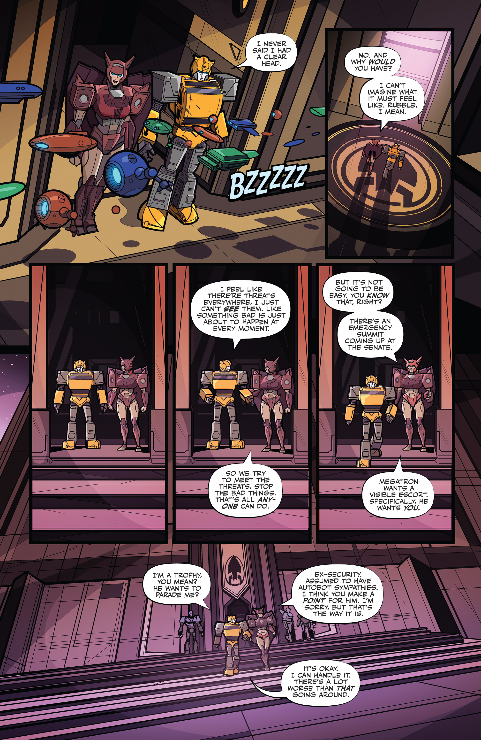 Read online Transformers (2019) comic -  Issue #8 - 18