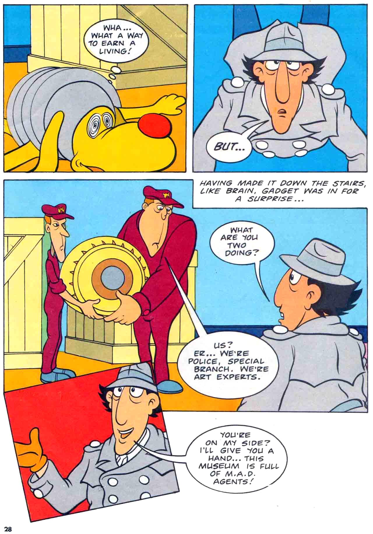 Read online Inspector Gadget (1975) comic -  Issue # Full - 28