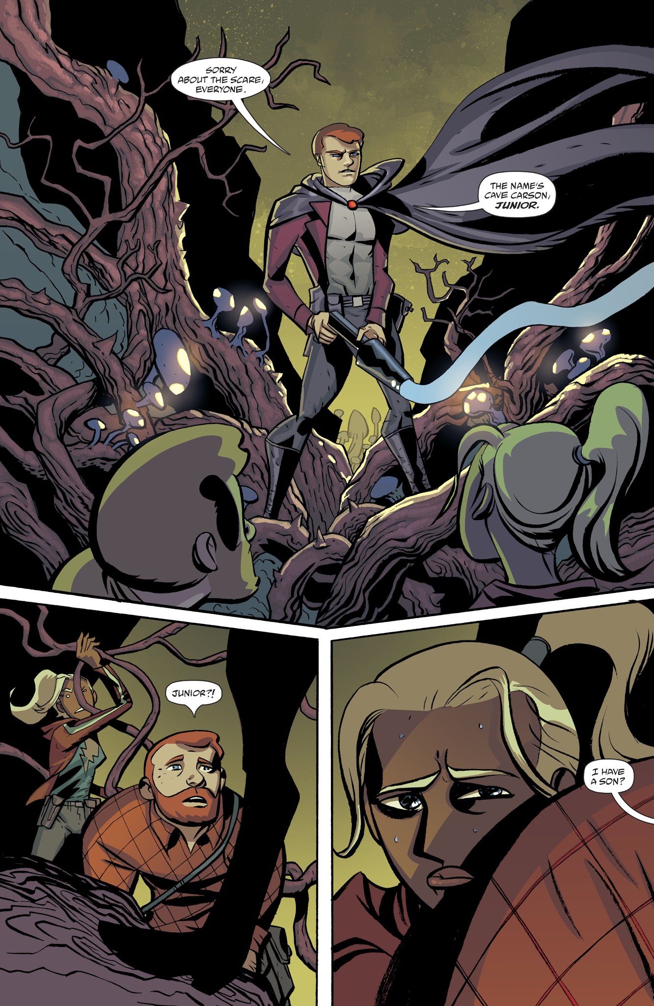 Read online Cave Carson Has a Cybernetic Eye comic -  Issue #10 - 13