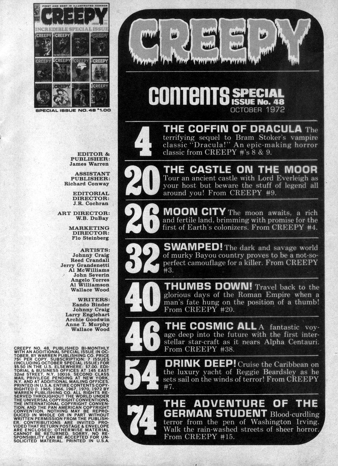Creepy (1964) Issue #48 #48 - English 3