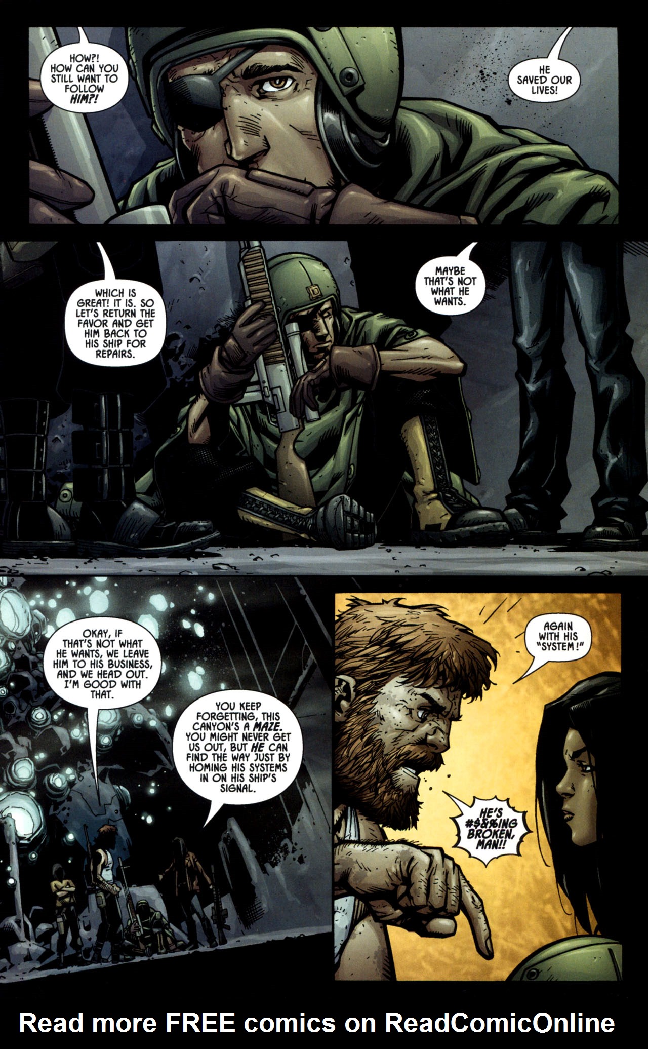 Read online Aliens (2009) comic -  Issue #4 - 3