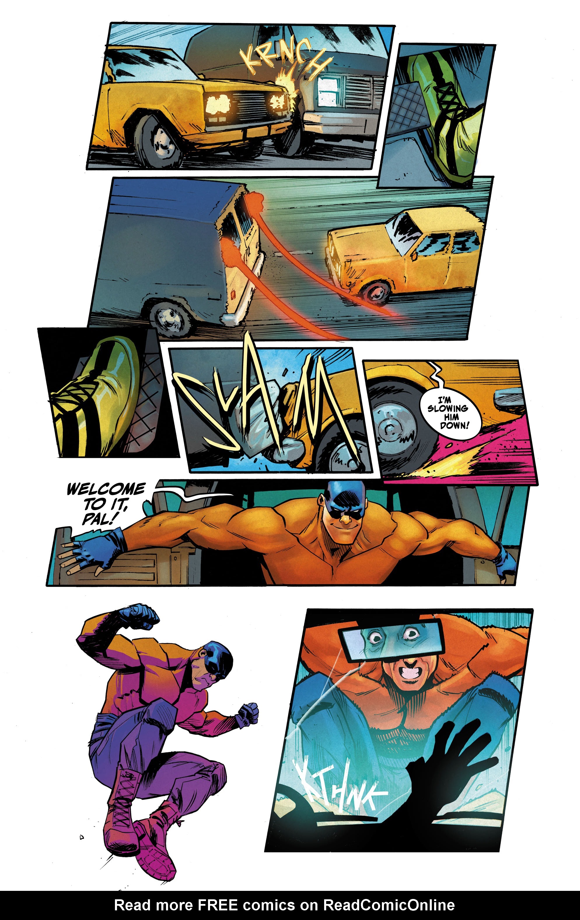Read online The Blue Flame comic -  Issue #6 - 5