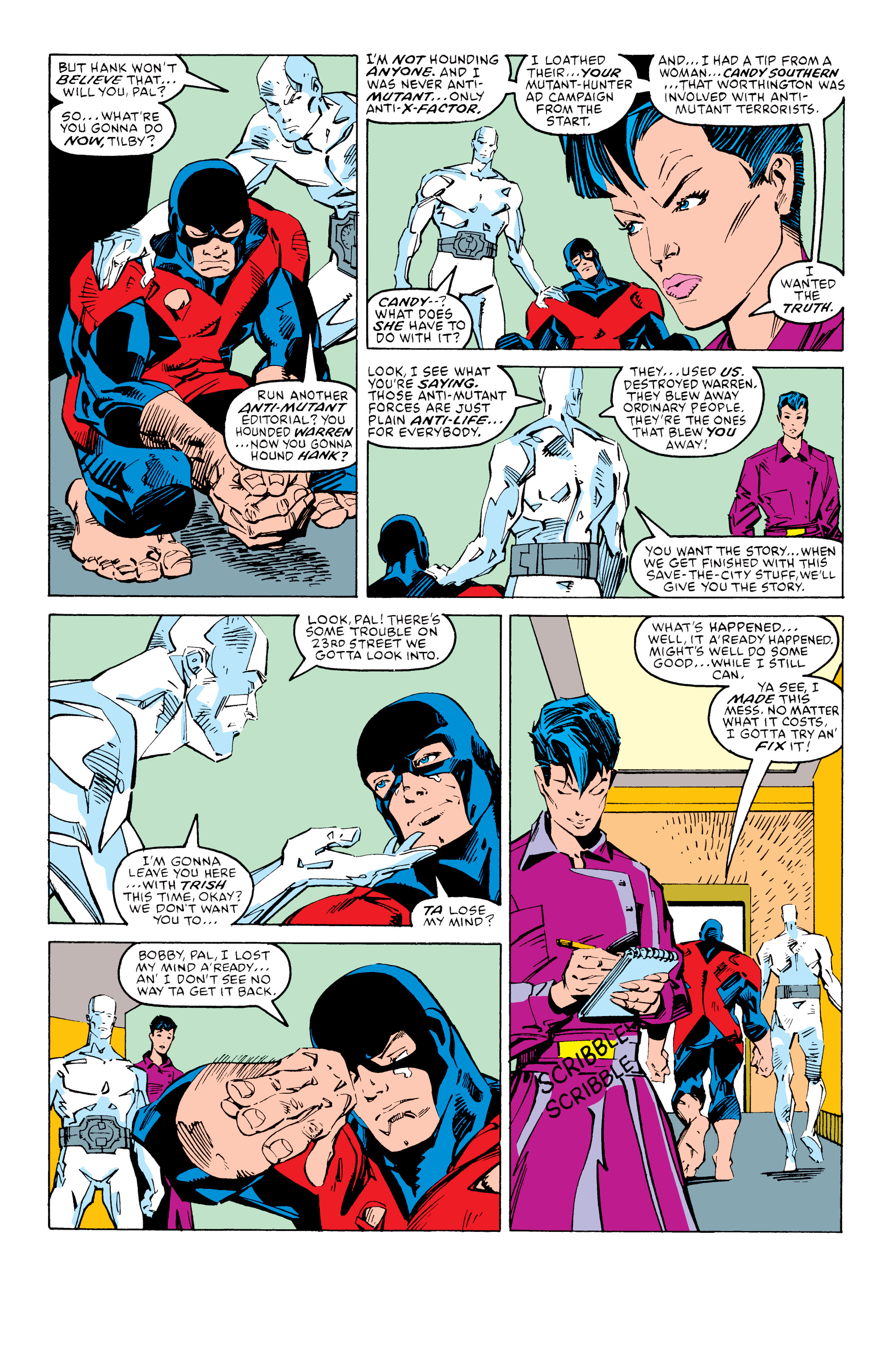 Read online X-Men Milestones: Fall of the Mutants comic -  Issue # TPB (Part 3) - 60