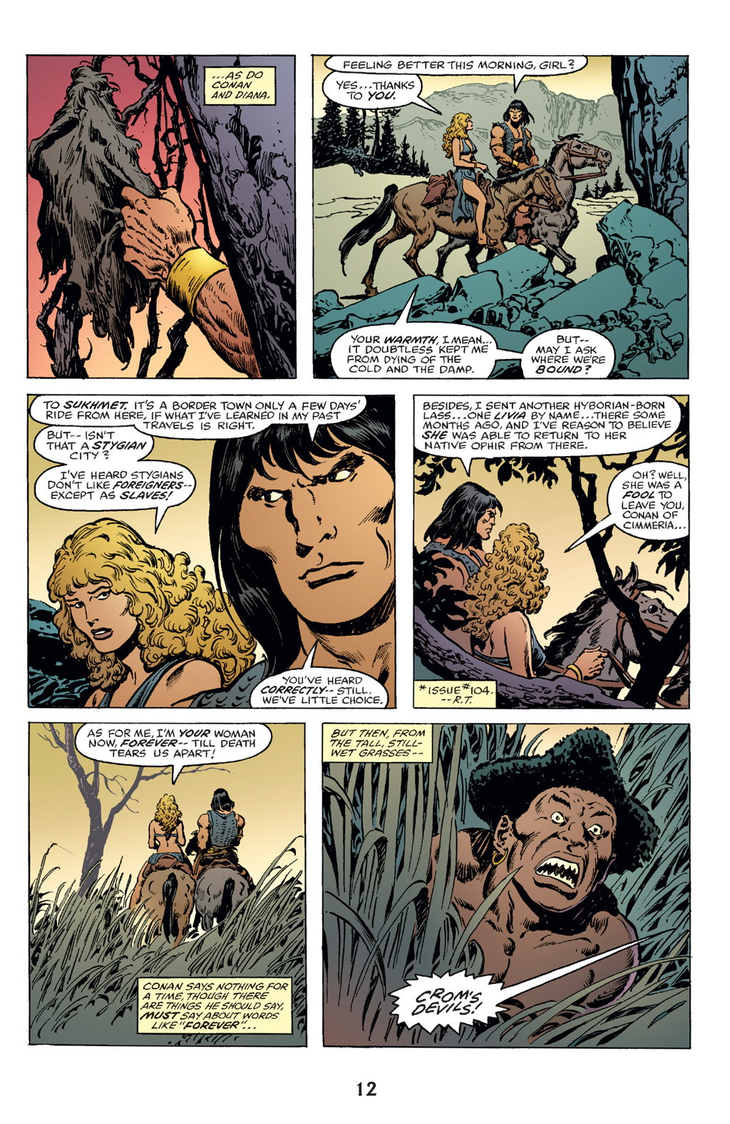 Read online The Chronicles of Conan comic -  Issue # TPB 14 (Part 1) - 12