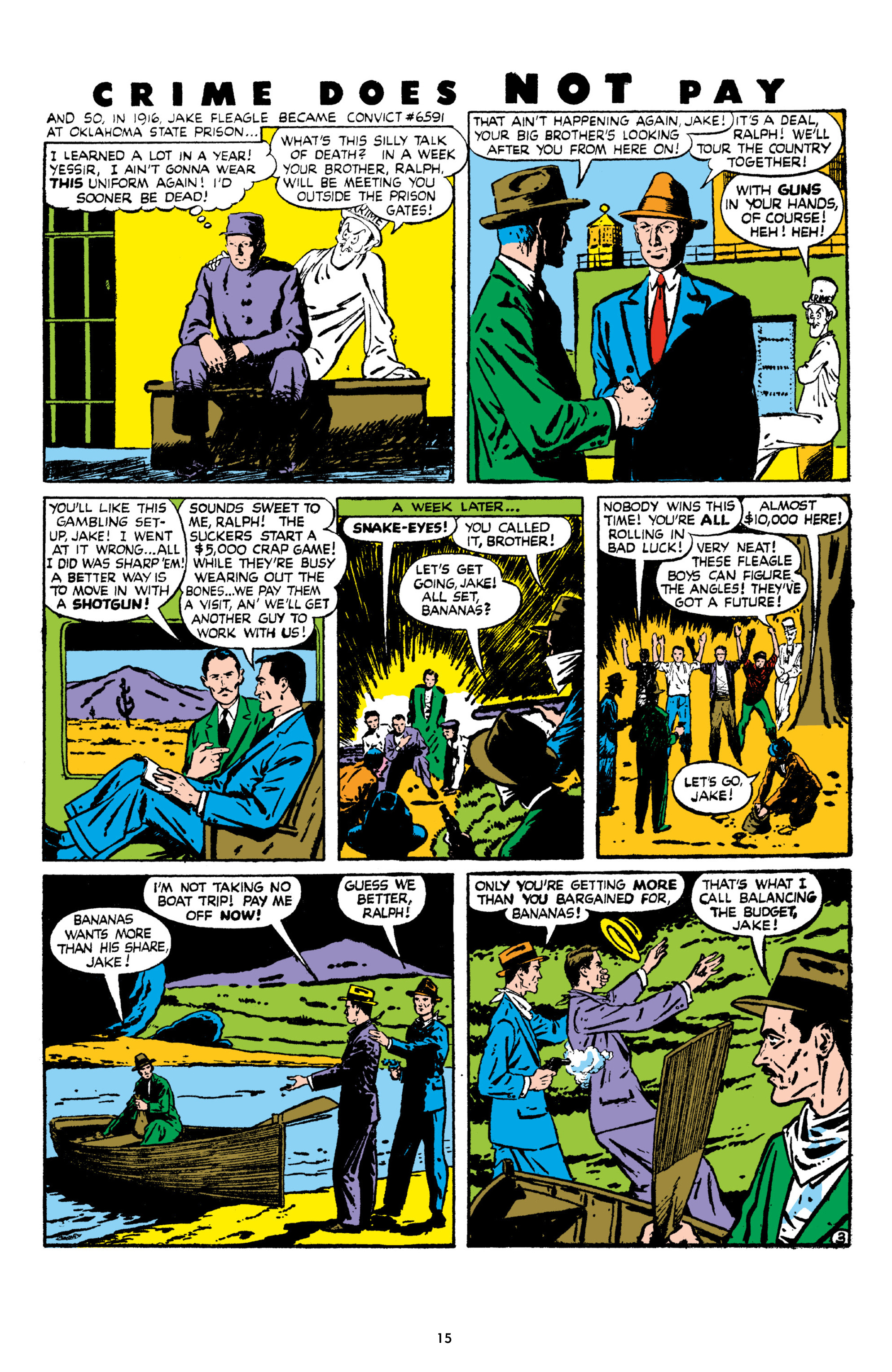 Read online Crime Does Not Pay Archives comic -  Issue # TPB 8 (Part 1) - 17