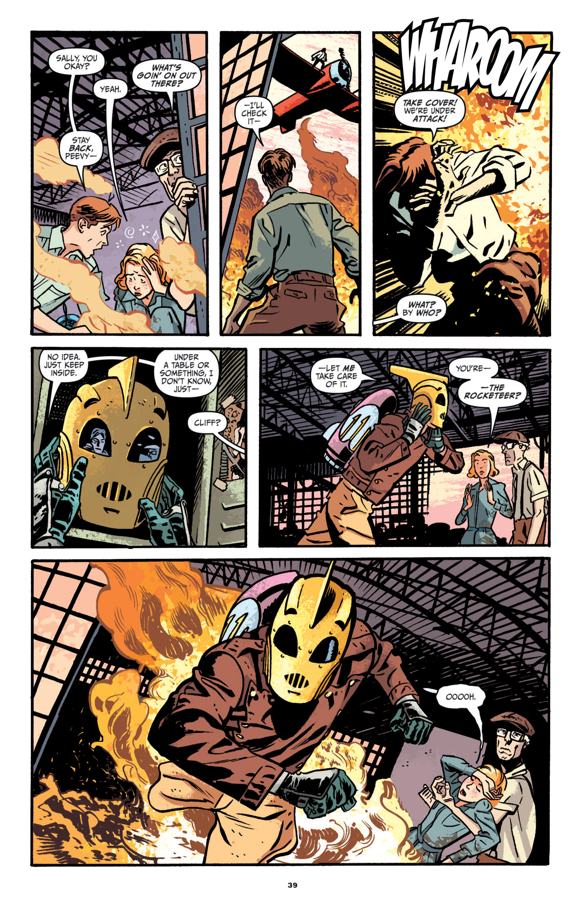 Read online The Rocketeer: Cargo of Doom comic -  Issue # TPB - 38