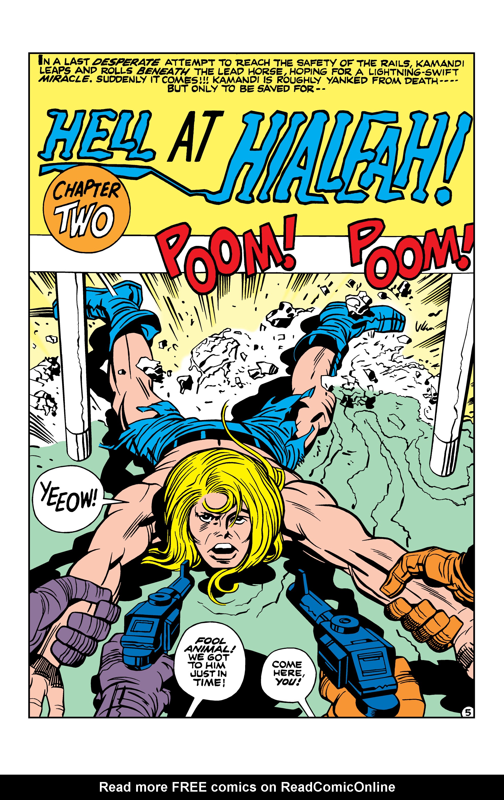 Read online Kamandi, The Last Boy On Earth comic -  Issue #13 - 6