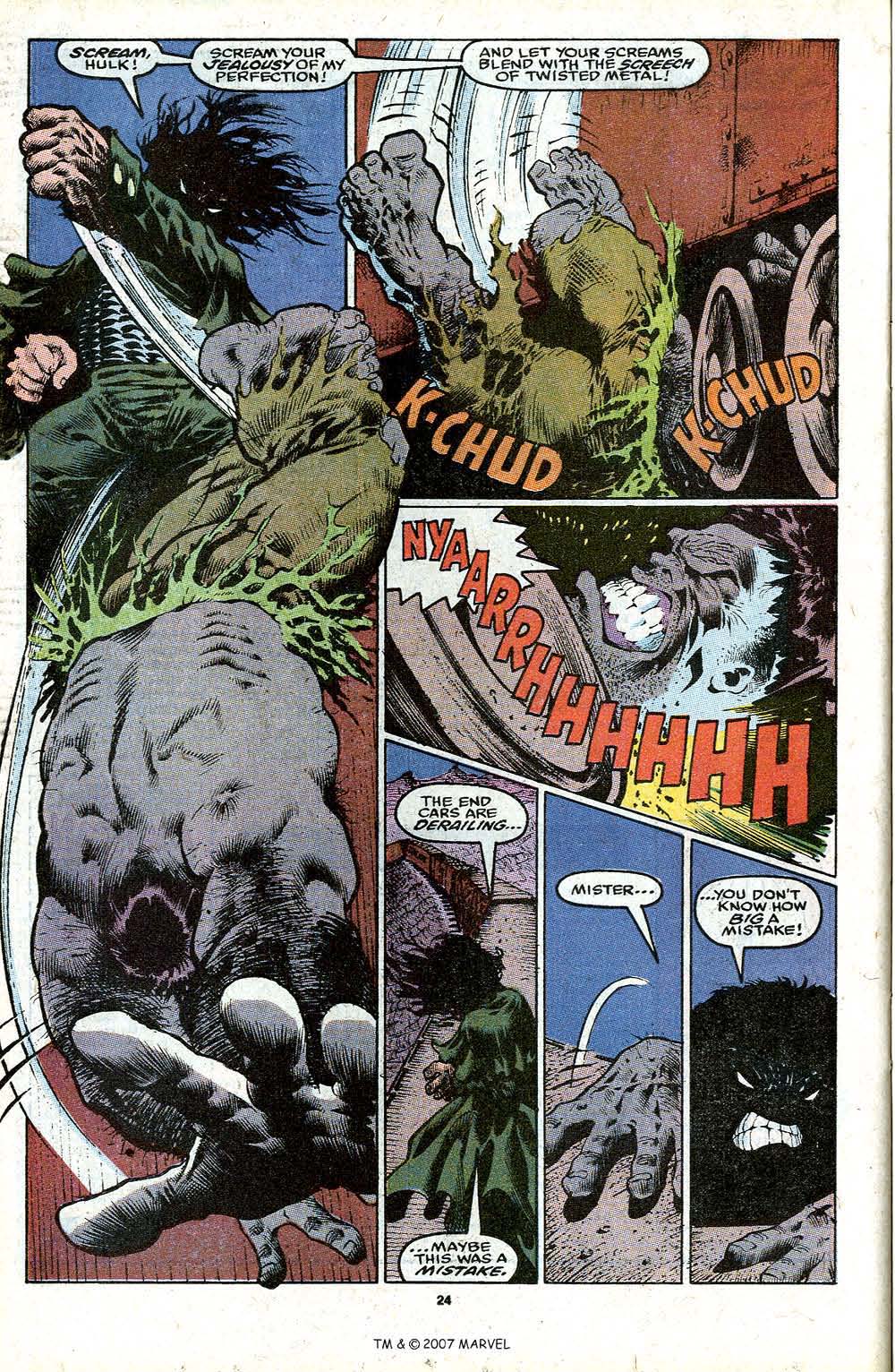 Read online The Incredible Hulk (1968) comic -  Issue #368 - 26
