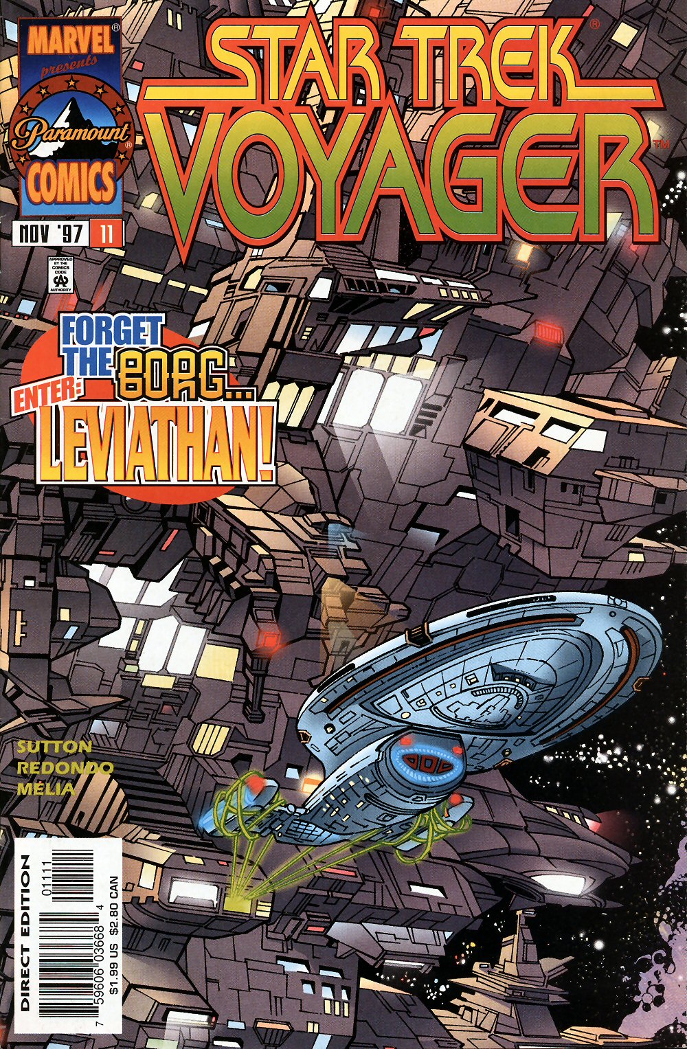 Read online Star Trek: Voyager comic -  Issue #11 - 1