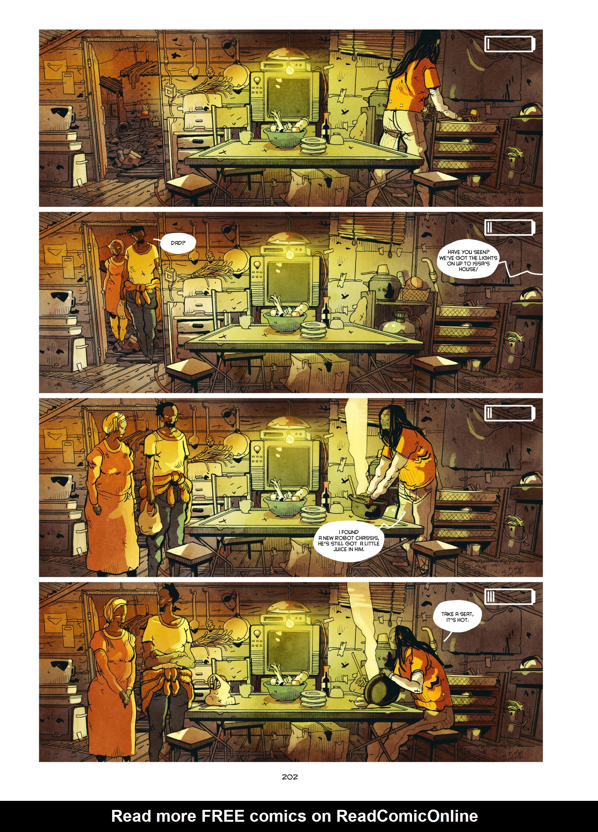 Read online Carbon & Silicon (2020) comic -  Issue # TPB (Part 3) - 2