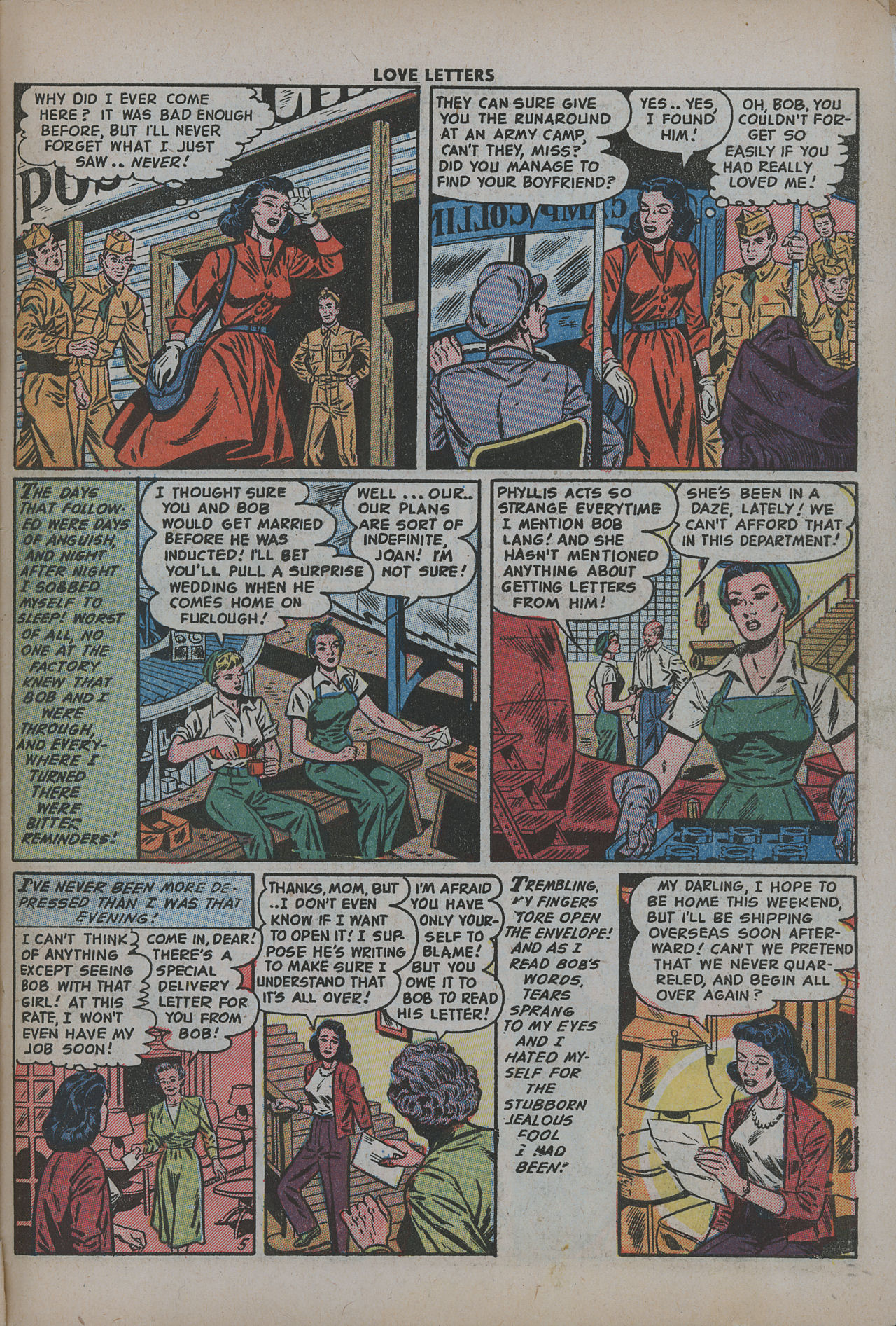 Read online Love Letters comic -  Issue #29 - 31