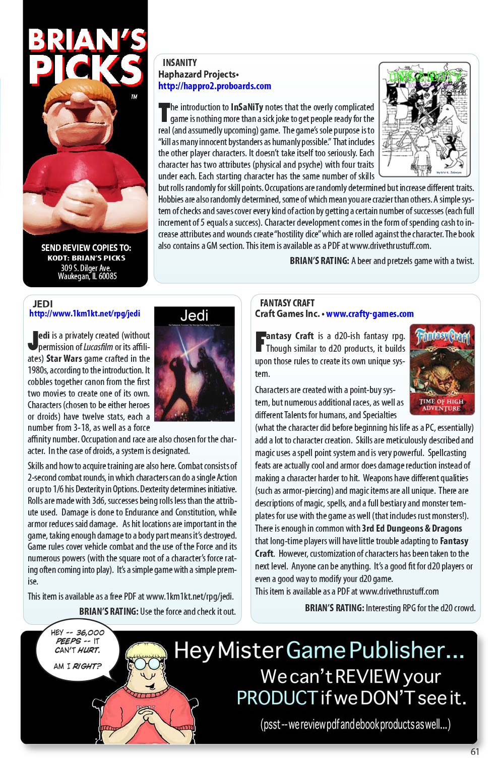 Read online Knights of the Dinner Table comic -  Issue #192 - 63