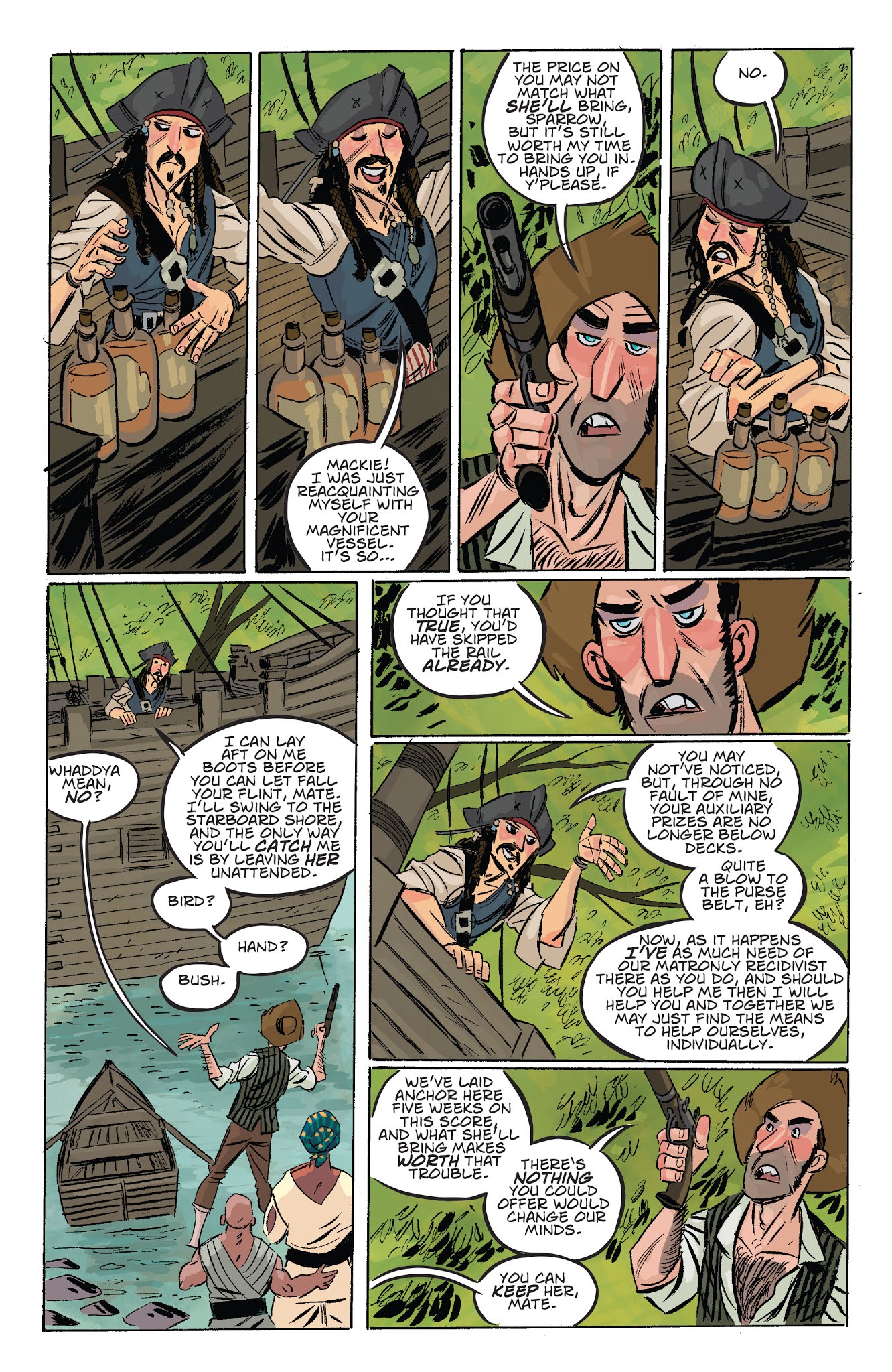 Read online Disney Pirates of the Caribbean comic -  Issue #1 - 21