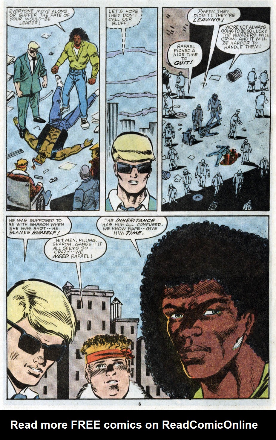 Read online Wolfpack (1988) comic -  Issue #9 - 6