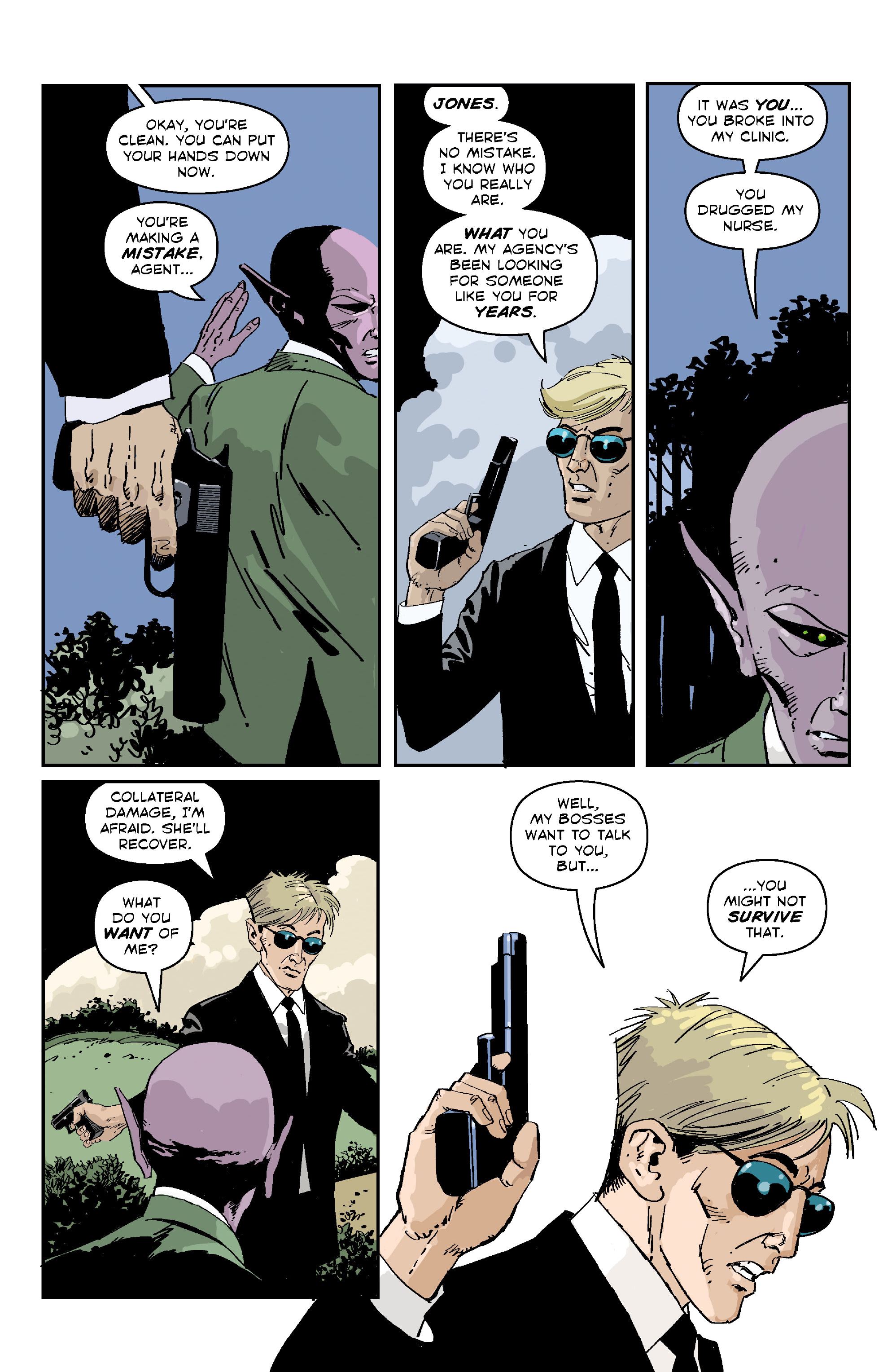 Read online Resident Alien: Your Ride's Here comic -  Issue #6 - 3