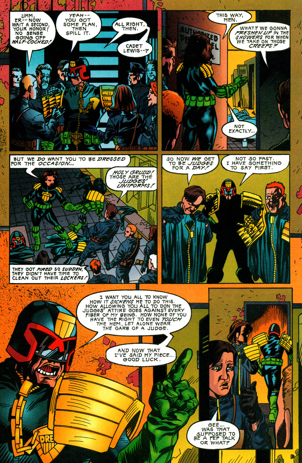 Read online Judge Dredd (1994) comic -  Issue #5 - 16