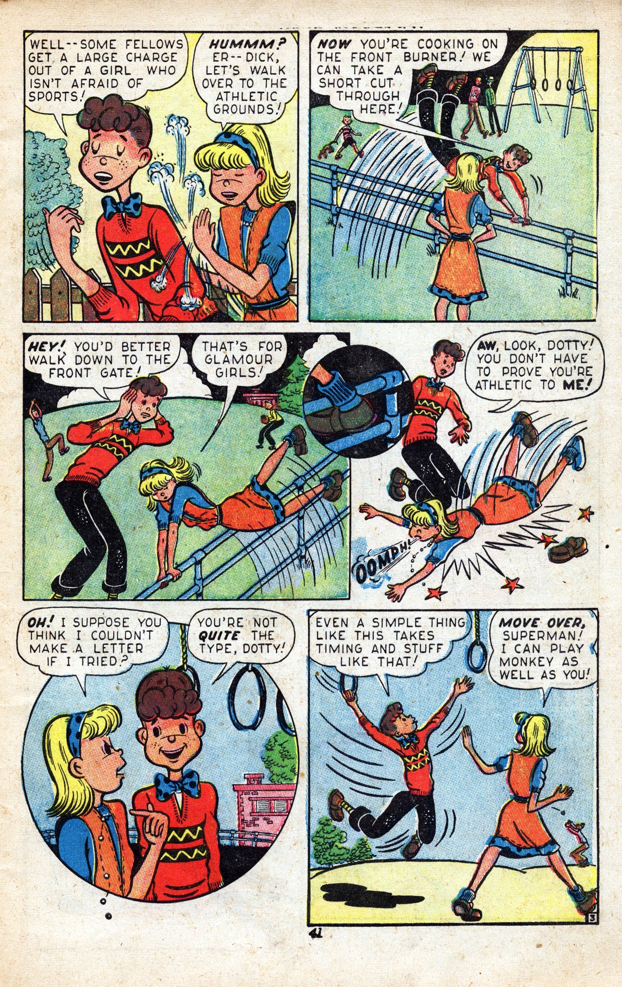 Read online Junior Miss (1947) comic -  Issue #24 - 37