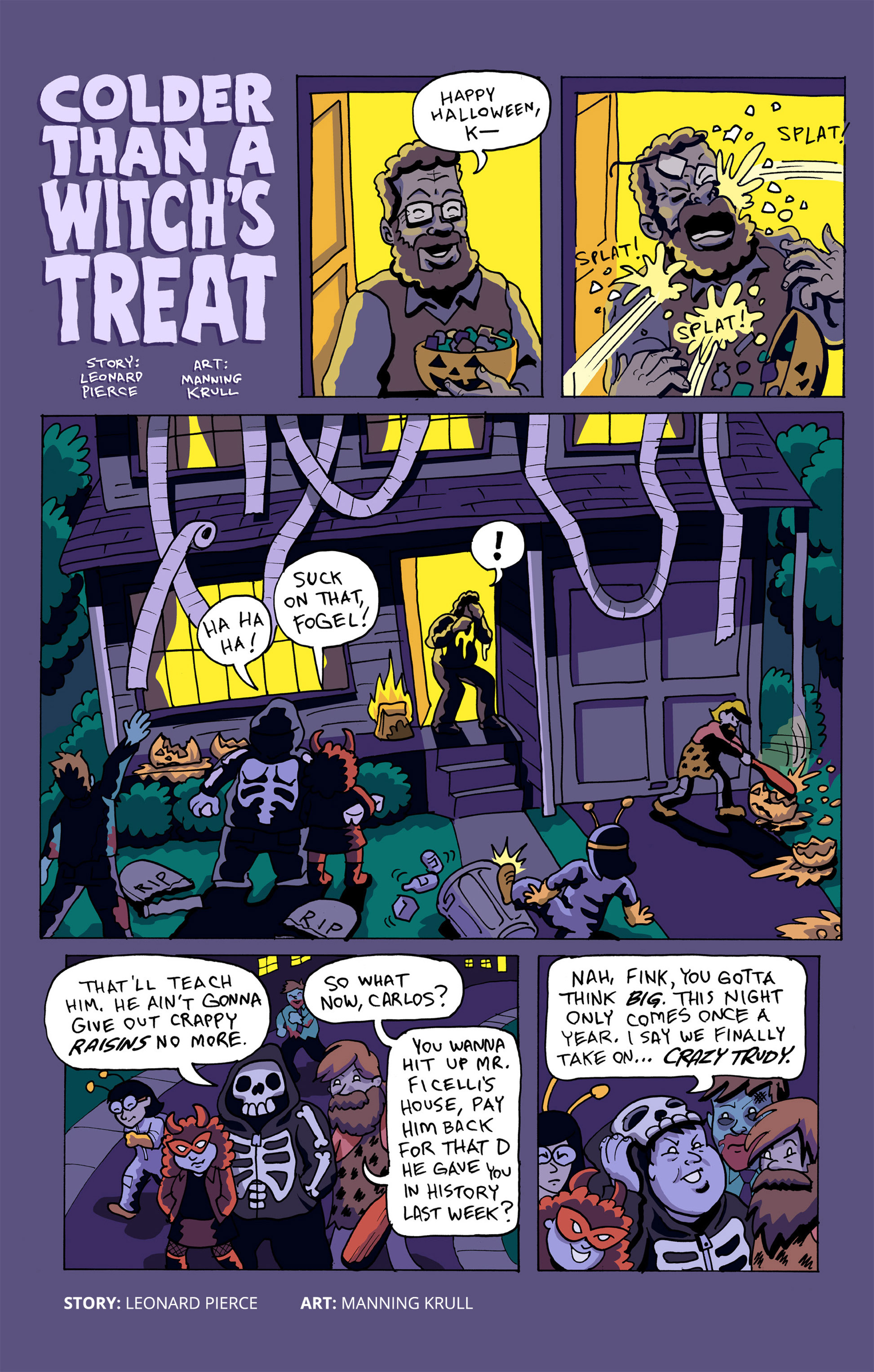 Read online BOO! Halloween Stories 2015 comic -  Issue # Full - 32