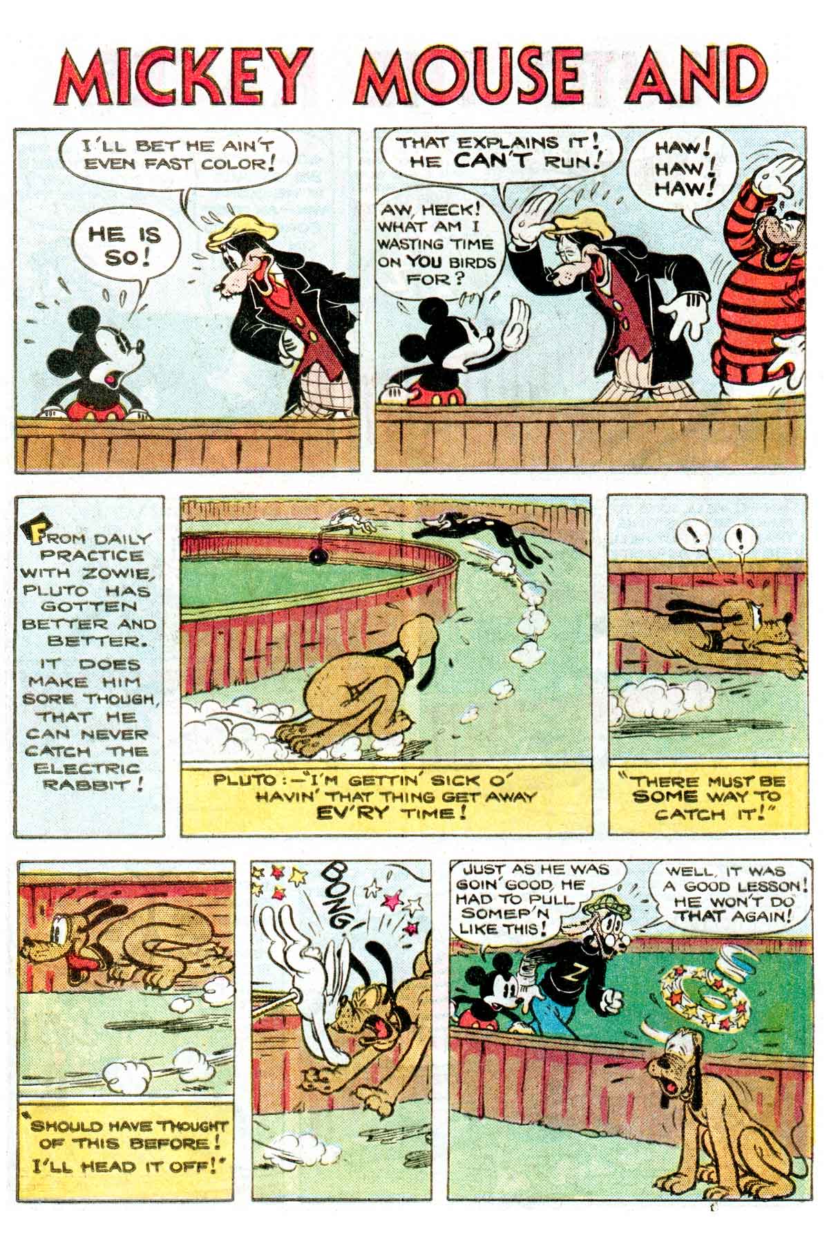 Read online Walt Disney's Mickey Mouse comic -  Issue #235 - 18