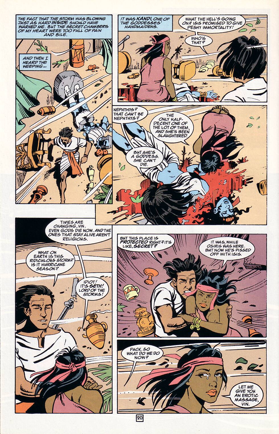 Read online Egypt comic -  Issue #6 - 22