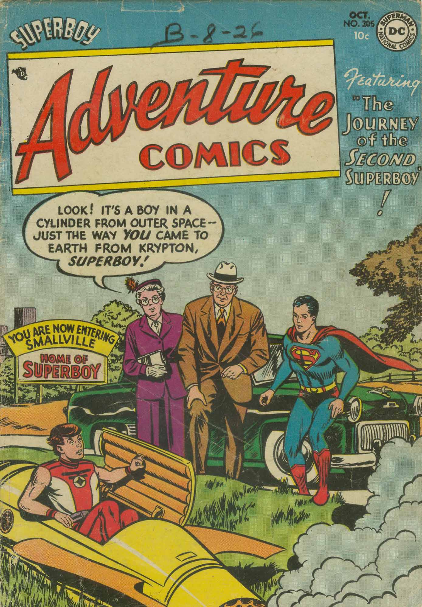 Read online Adventure Comics (1938) comic -  Issue #205 - 2