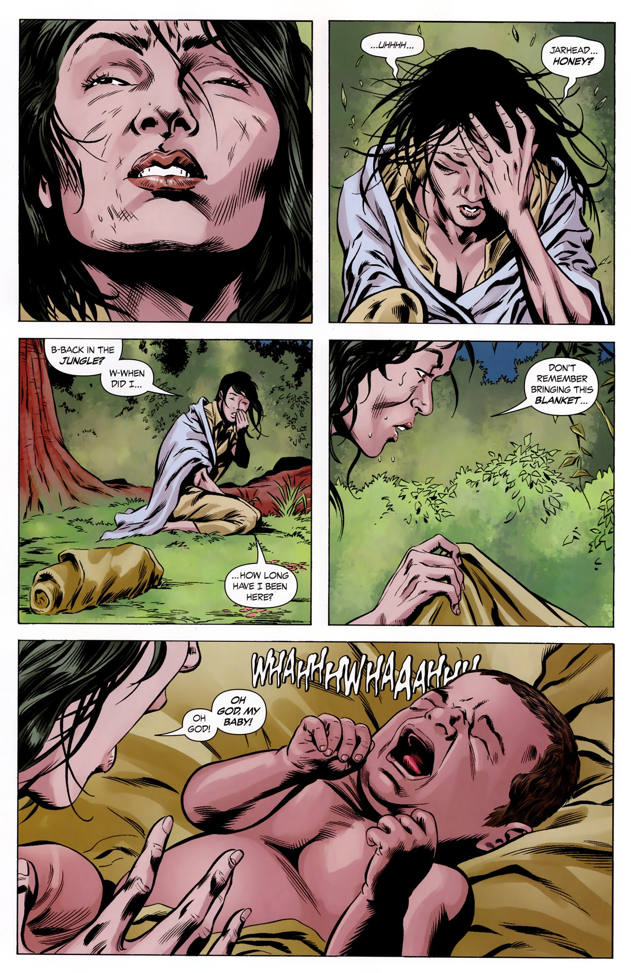 Read online The War That Time Forgot comic -  Issue #8 - 9