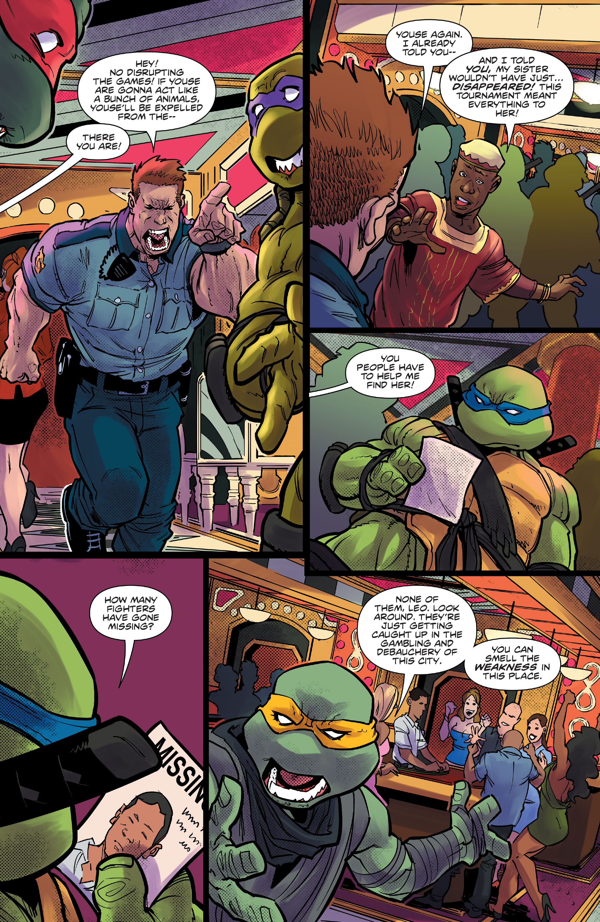 Read online Teenage Mutant Ninja Turtles vs. Street Fighter comic -  Issue #1 - 12