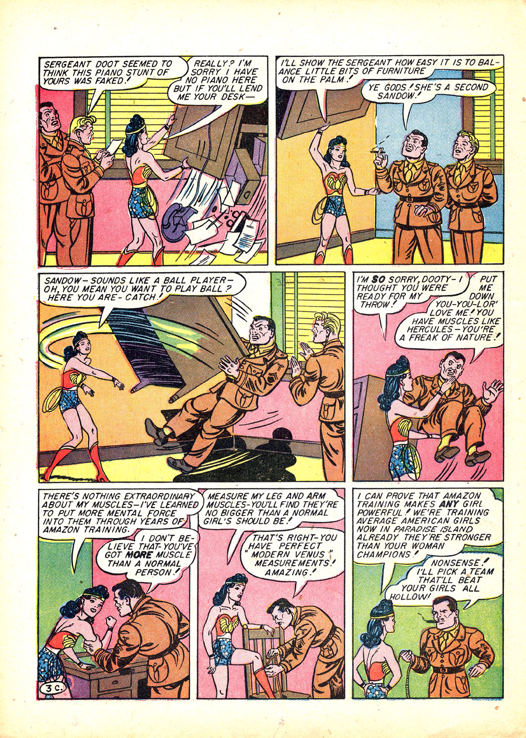 Read online Wonder Woman (1942) comic -  Issue #6 - 44