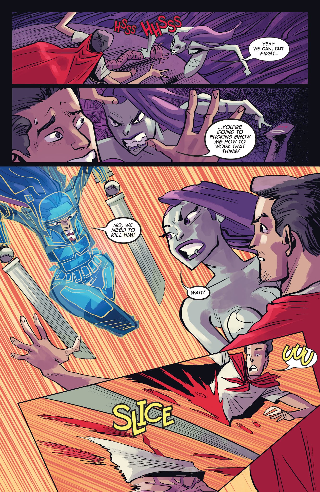 Read online Vampblade Season 3 comic -  Issue #4 - 21