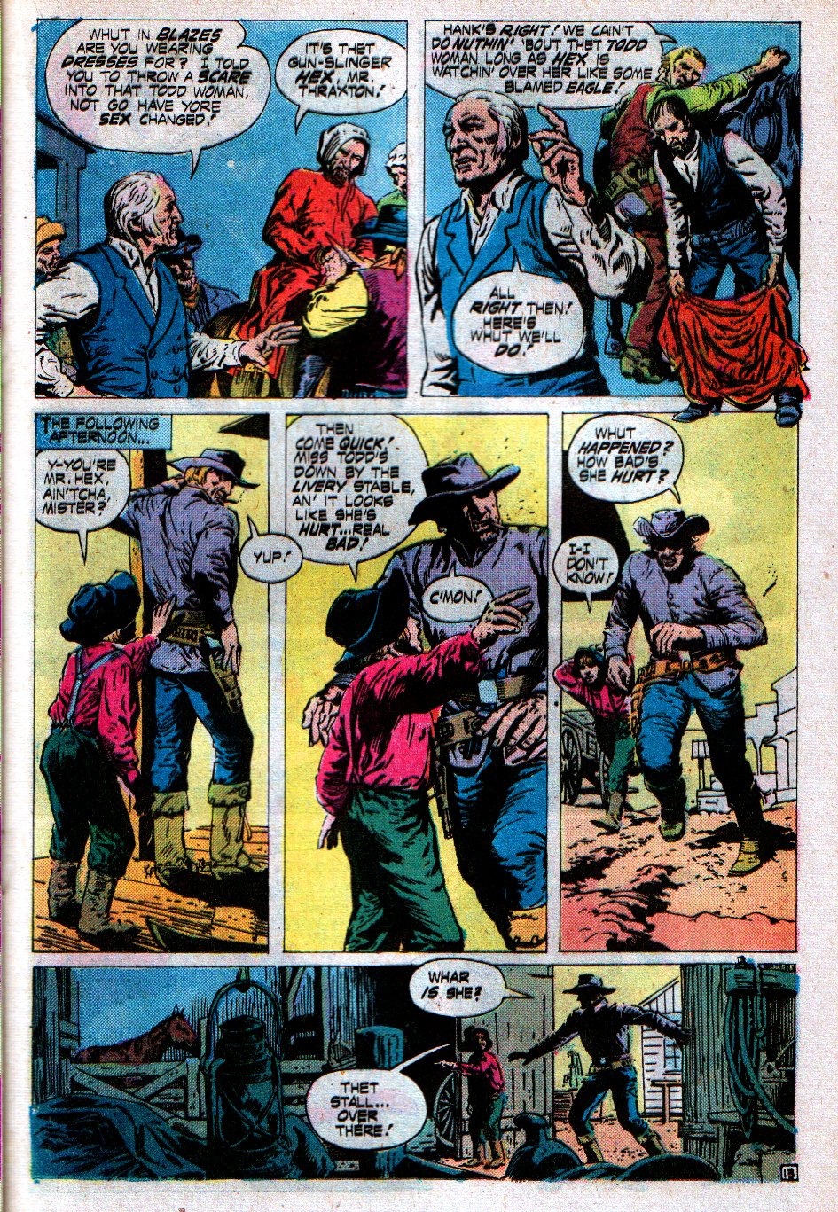 Read online Weird Western Tales (1972) comic -  Issue #27 - 14