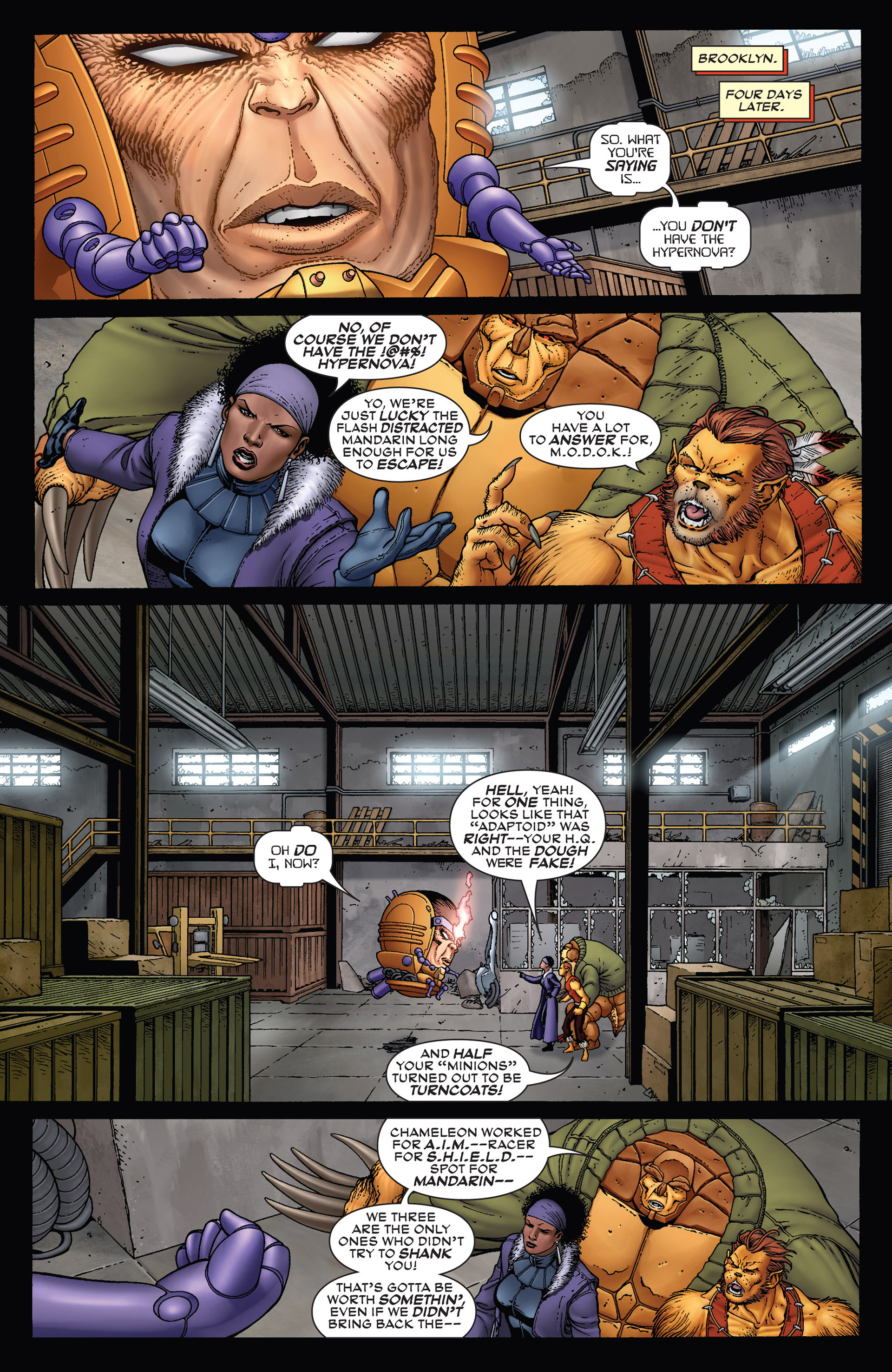 Read online Super-Villain Team-Up/MODOK's 11 comic -  Issue #5 - 15