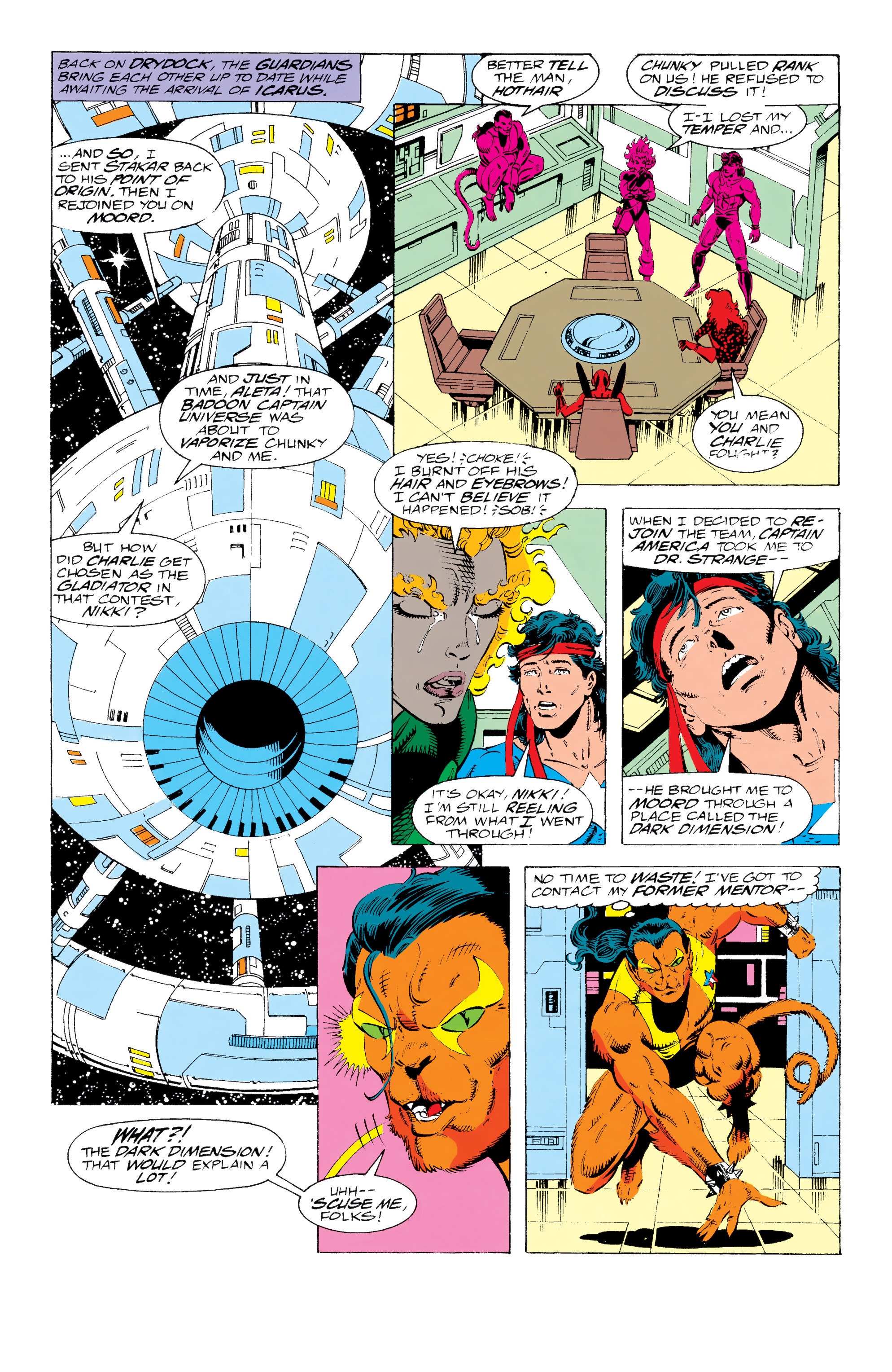 Read online Guardians of the Galaxy (1990) comic -  Issue # _TPB In The Year 3000 1 (Part 2) - 11