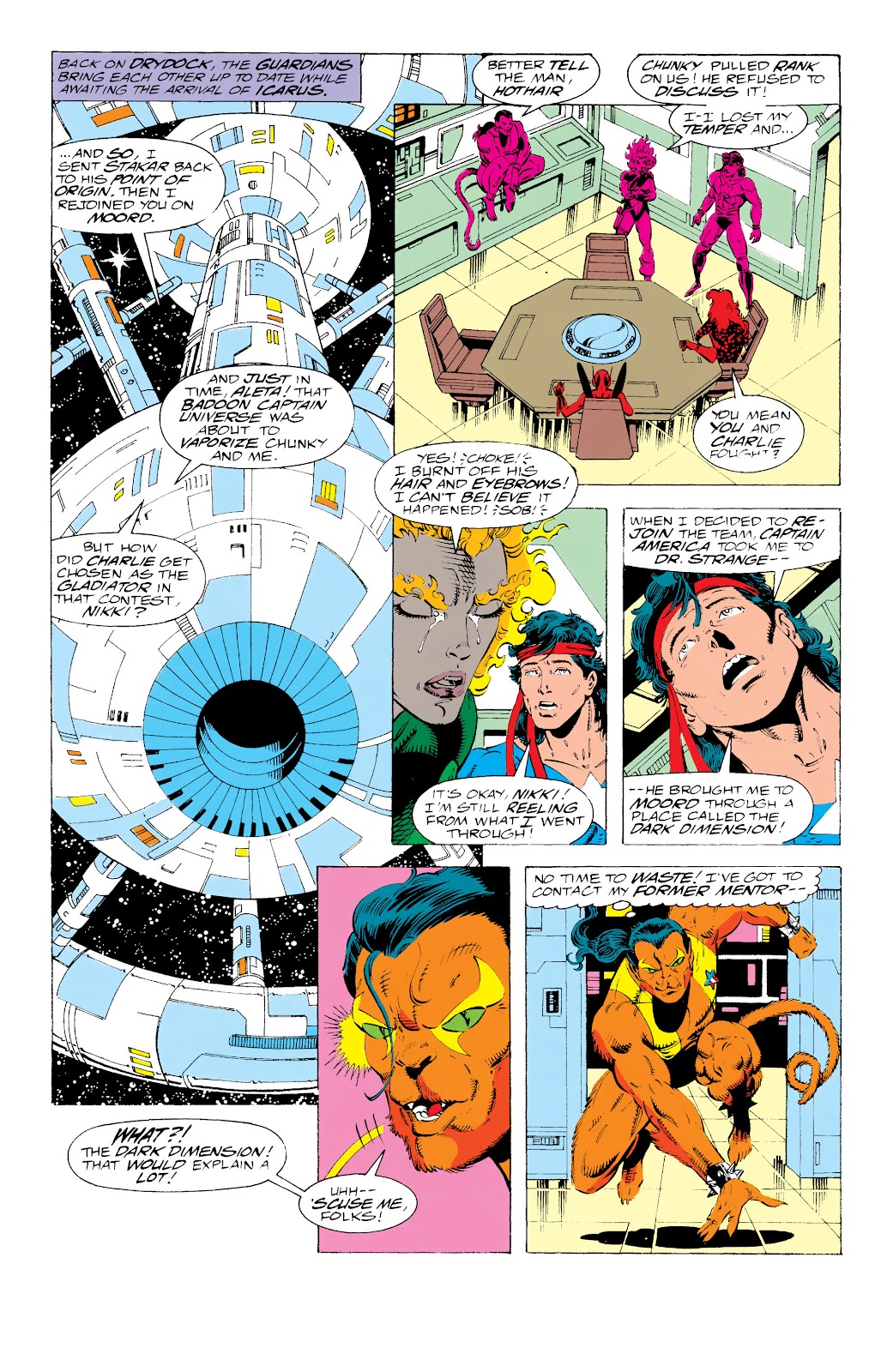 Guardians of the Galaxy (1990) issue TPB In The Year 3000 1 (Part 2) - Page 11