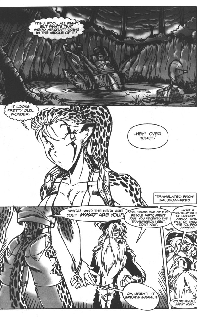 Read online Asrial vs. Cheetah comic -  Issue #2 - 8