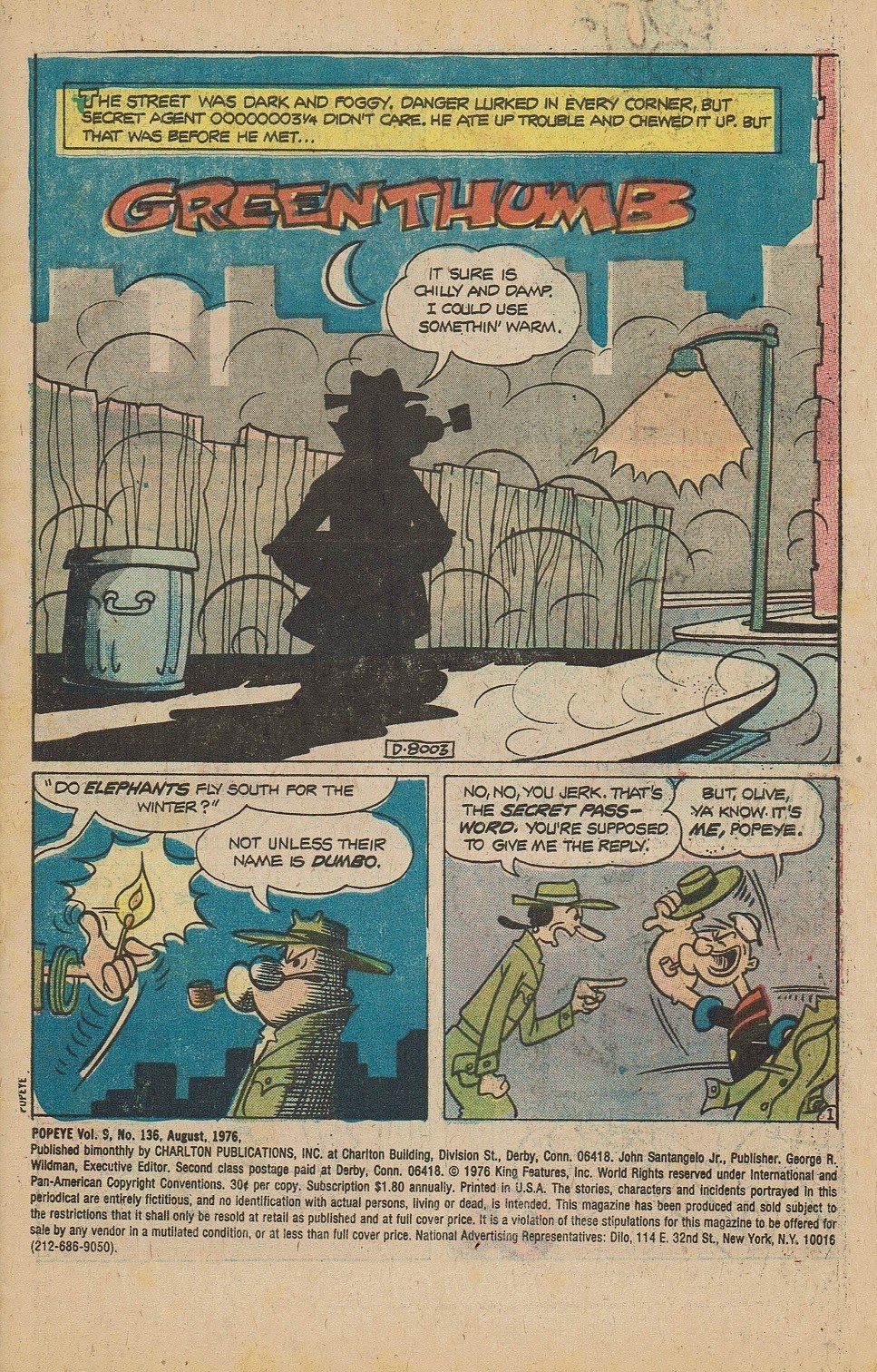 Read online Popeye (1948) comic -  Issue #136 - 3