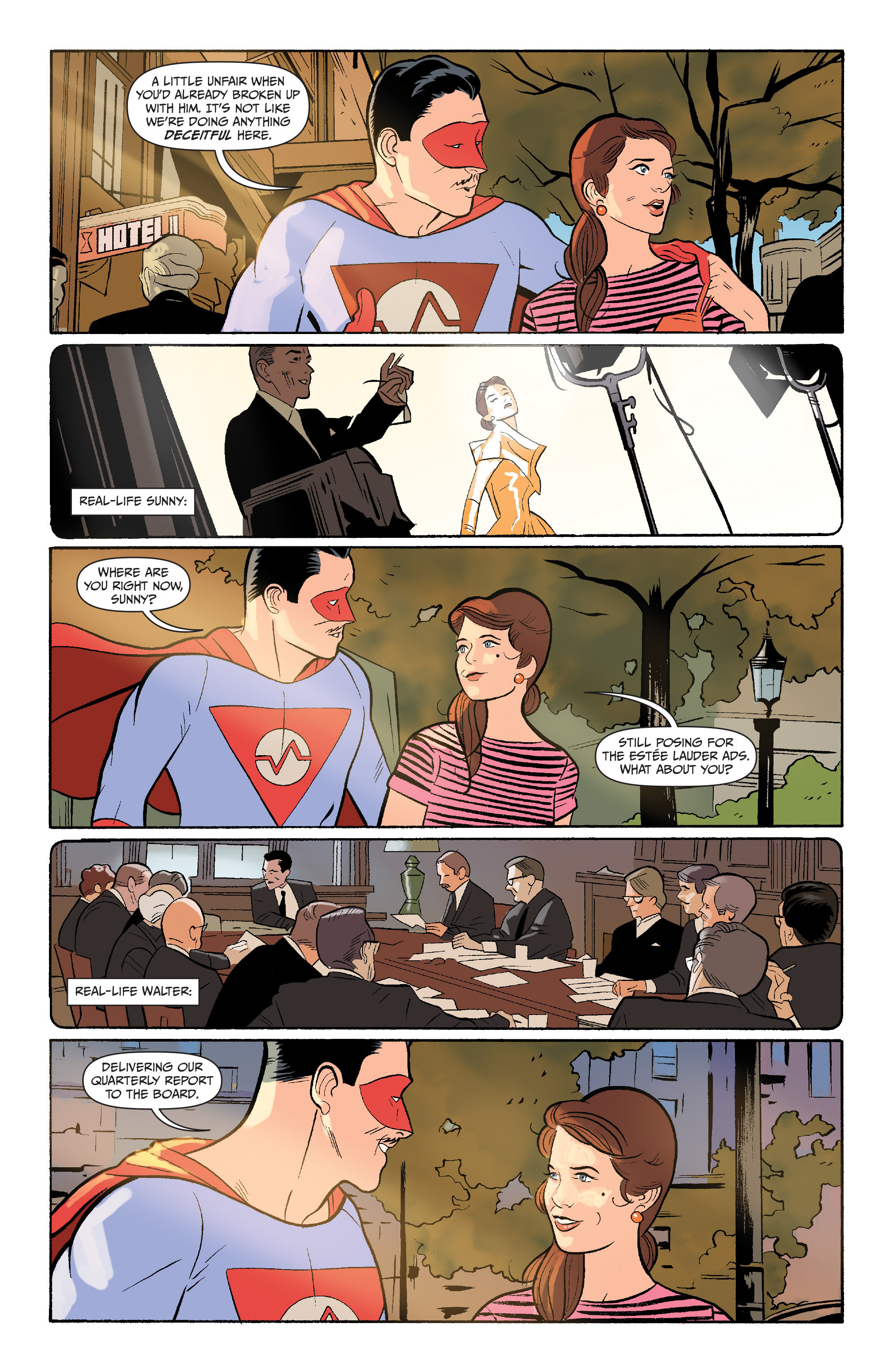 Read online Jupiter's Circle comic -  Issue #6 - 5