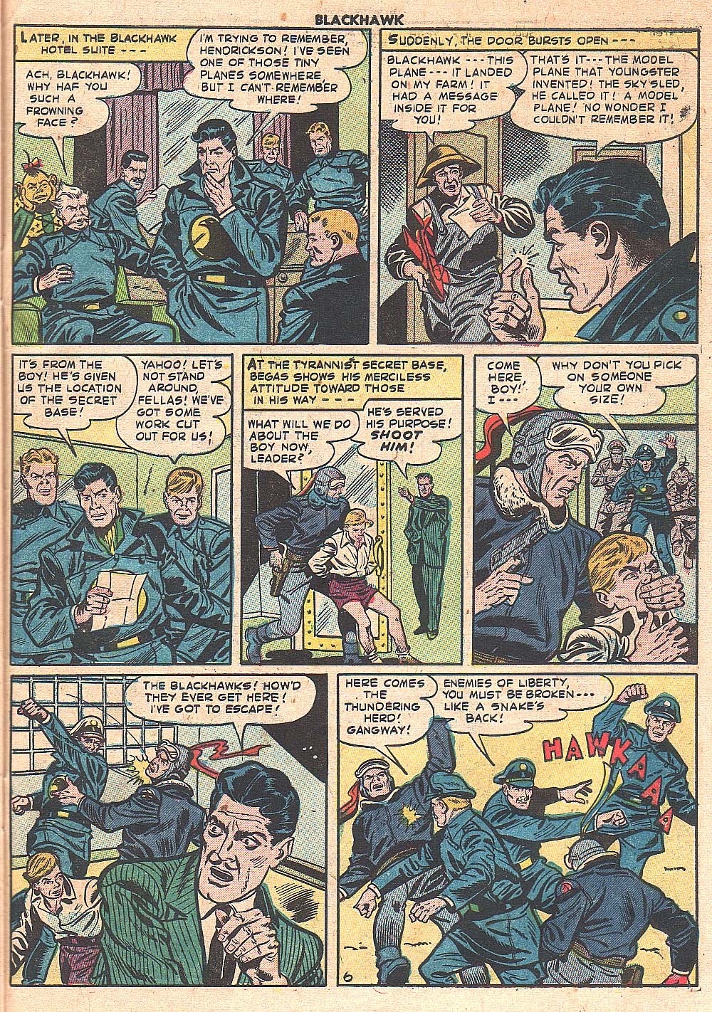 Read online Blackhawk (1957) comic -  Issue #74 - 31
