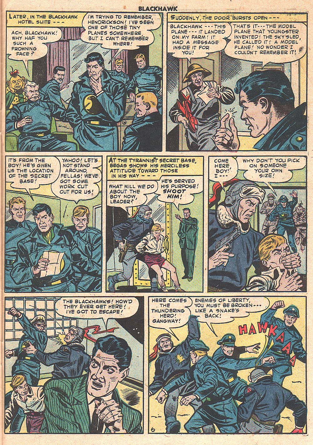 Read online Blackhawk (1957) comic -  Issue #74 - 31