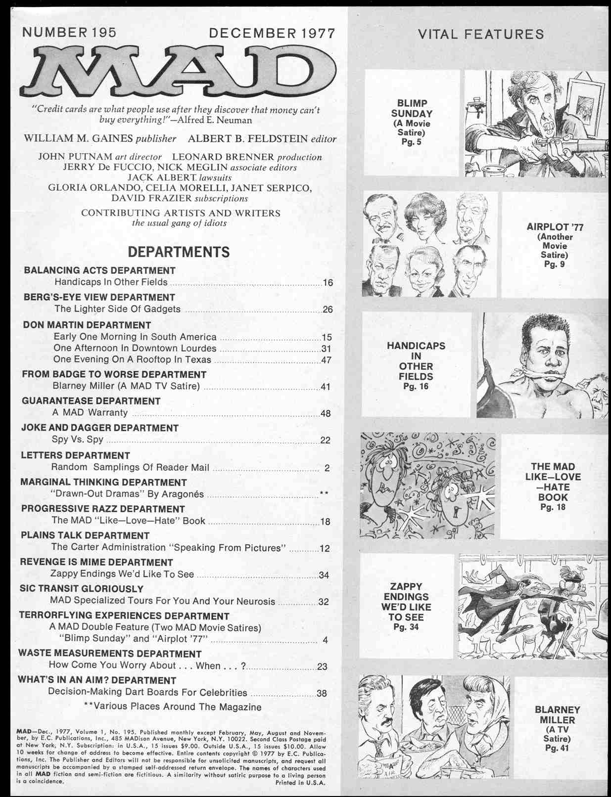 Read online MAD comic -  Issue #195 - 3