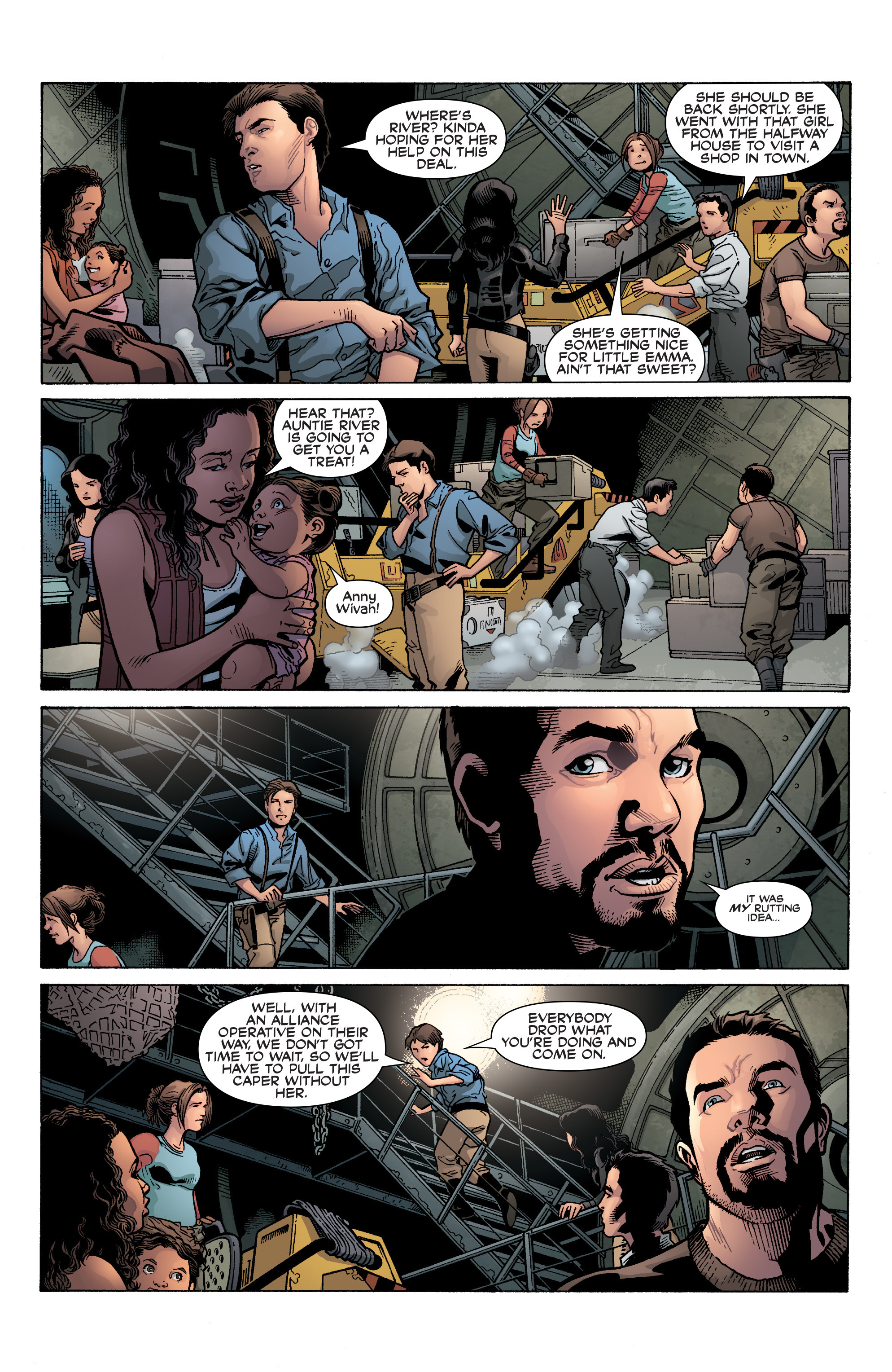 Read online Serenity: Firefly Class 03-K64 – No Power in the 'Verse comic -  Issue #3 - 10