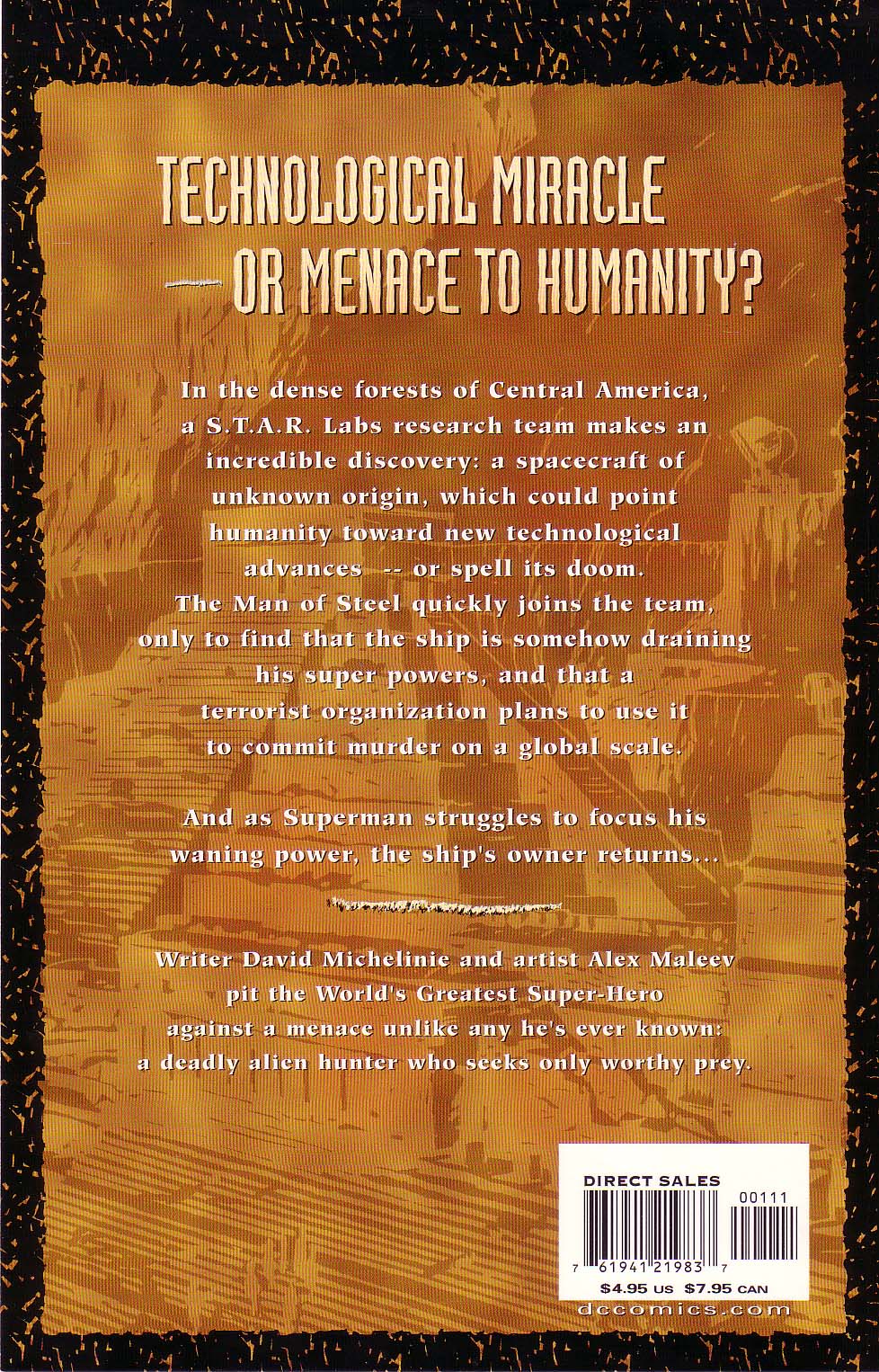 Read online Superman vs. Predator comic -  Issue #1 - 52