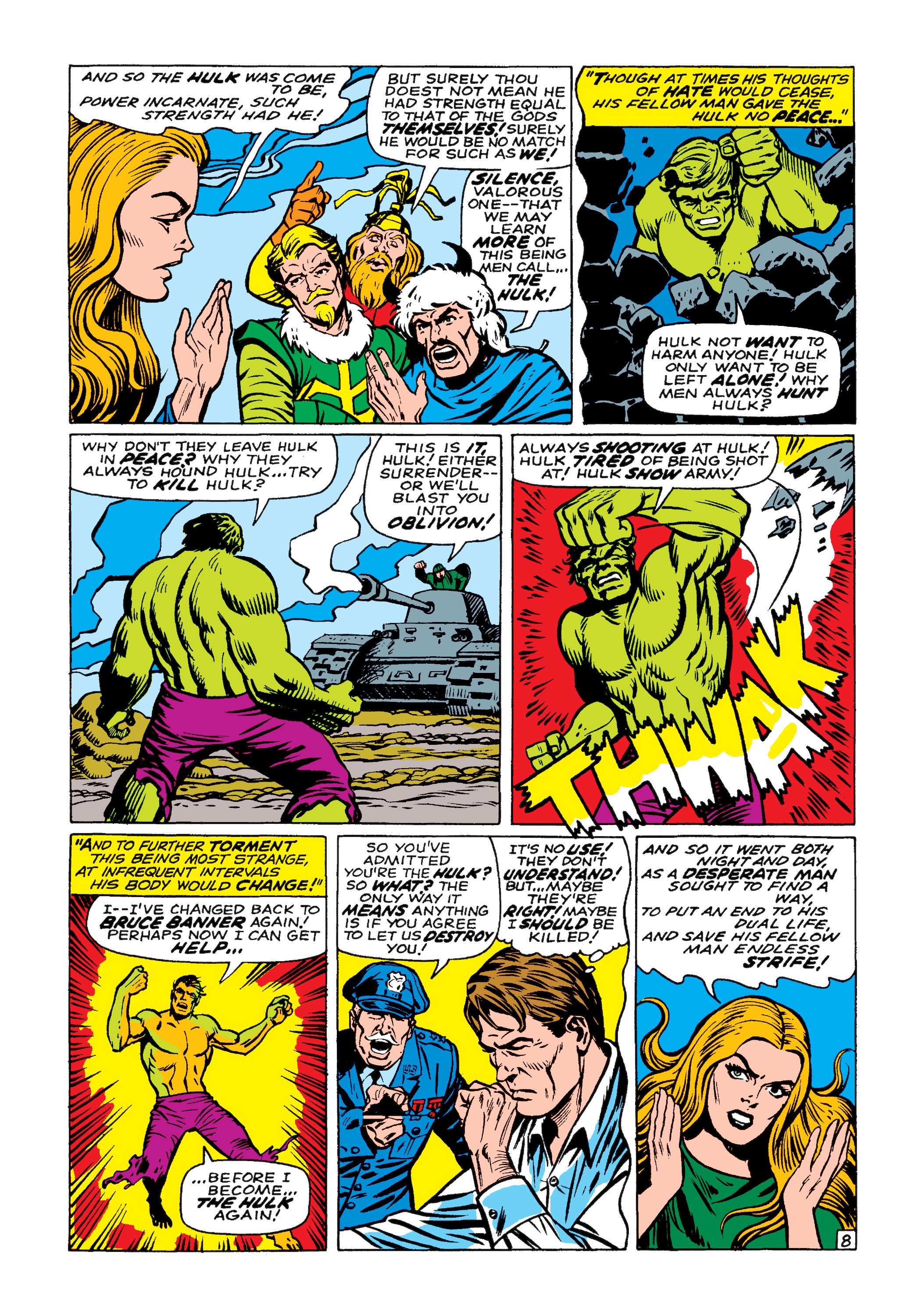 Read online Marvel Masterworks: The Incredible Hulk comic -  Issue # TPB 3 (Part 3) - 71