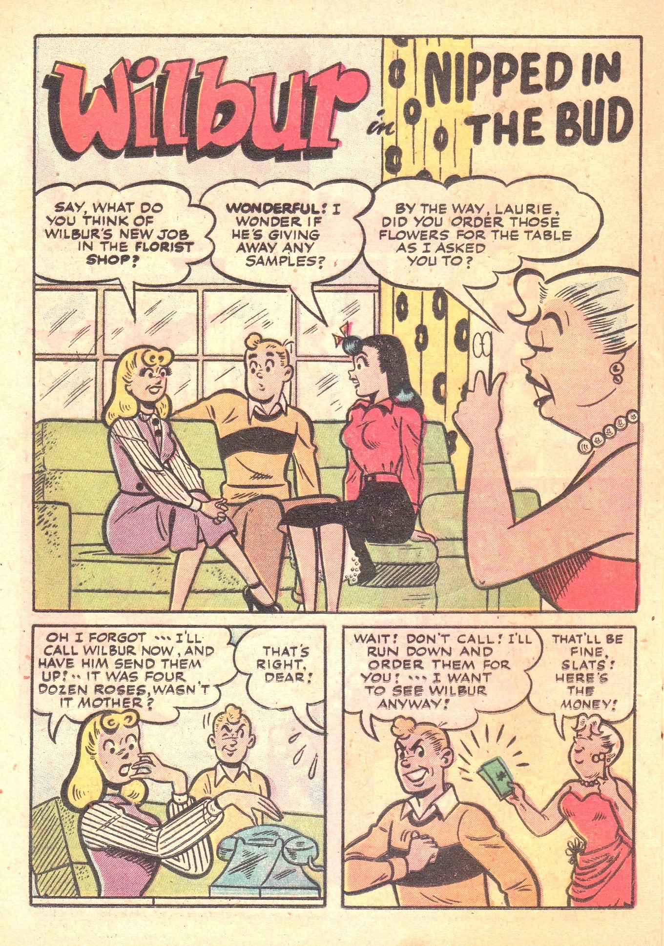 Read online Pep Comics comic -  Issue #92 - 34