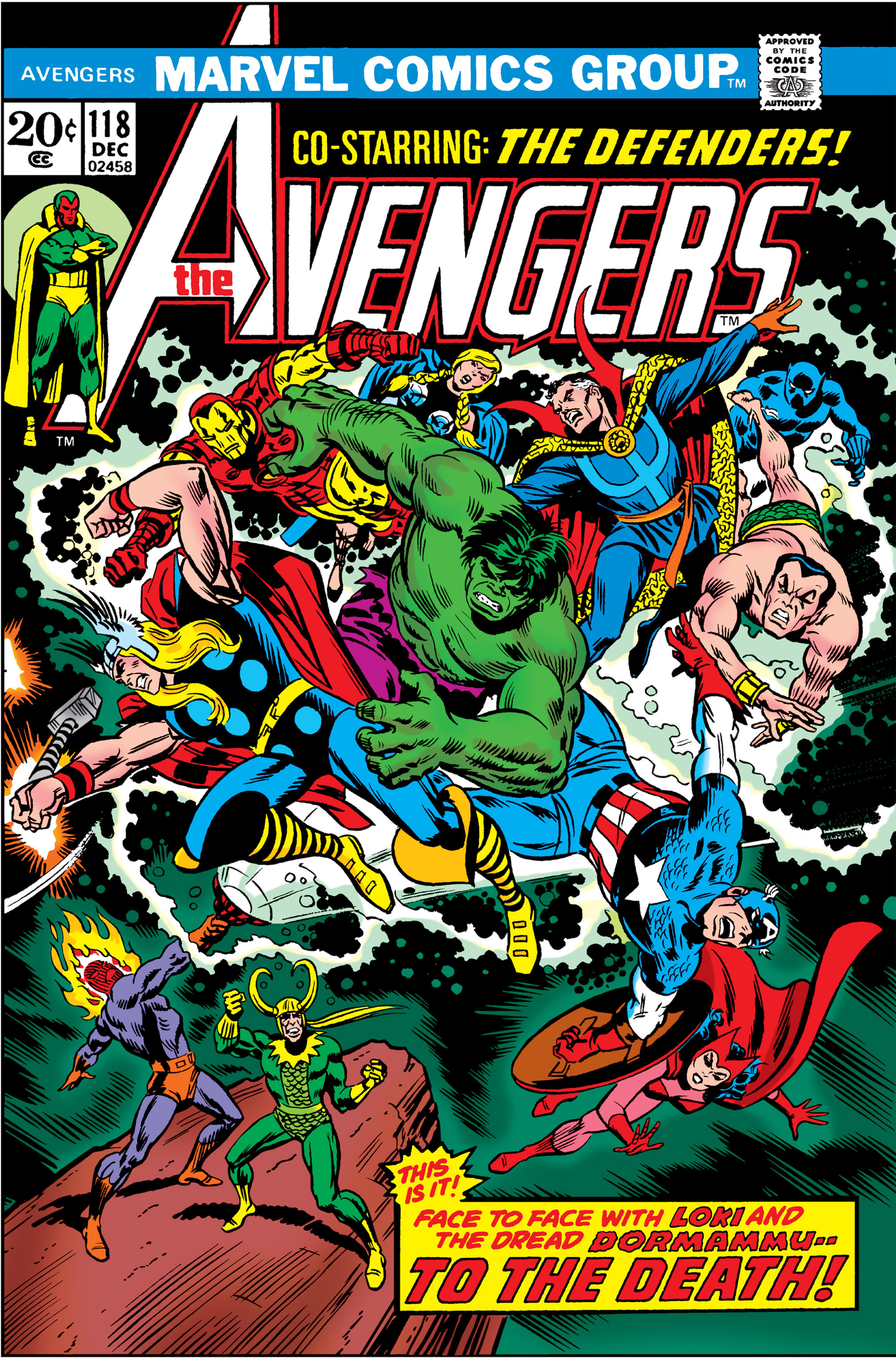 Read online The Avengers (1963) comic -  Issue #118 - 1