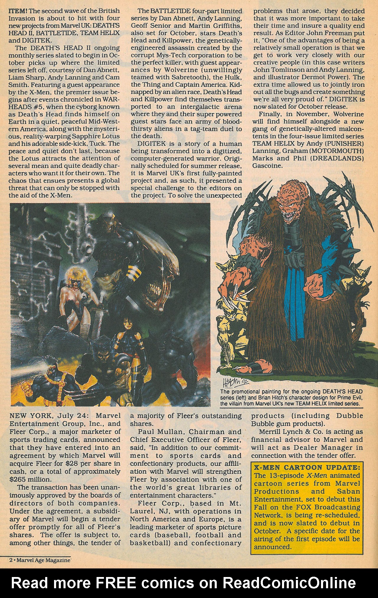 Read online Marvel Age comic -  Issue #117 - 4