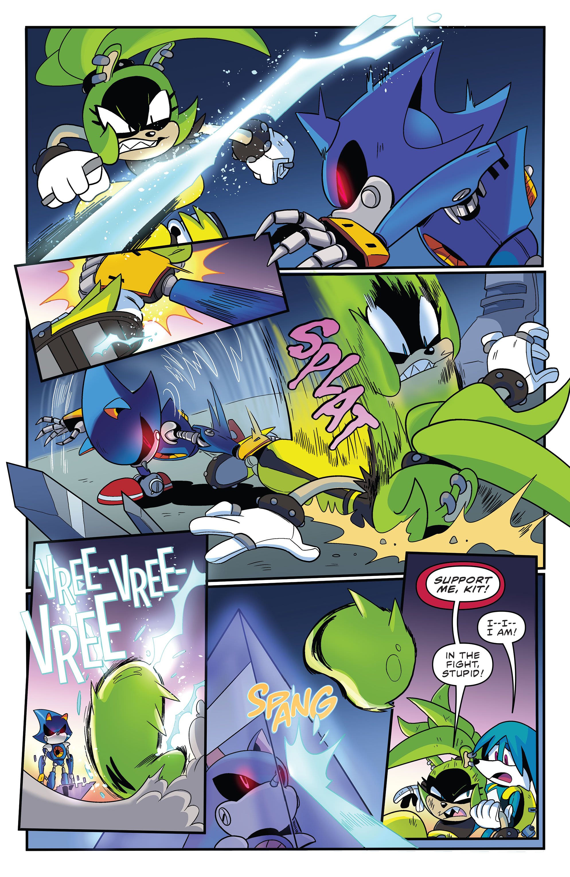 Read online Sonic the Hedgehog: Imposter Syndrome comic -  Issue #4 - 14