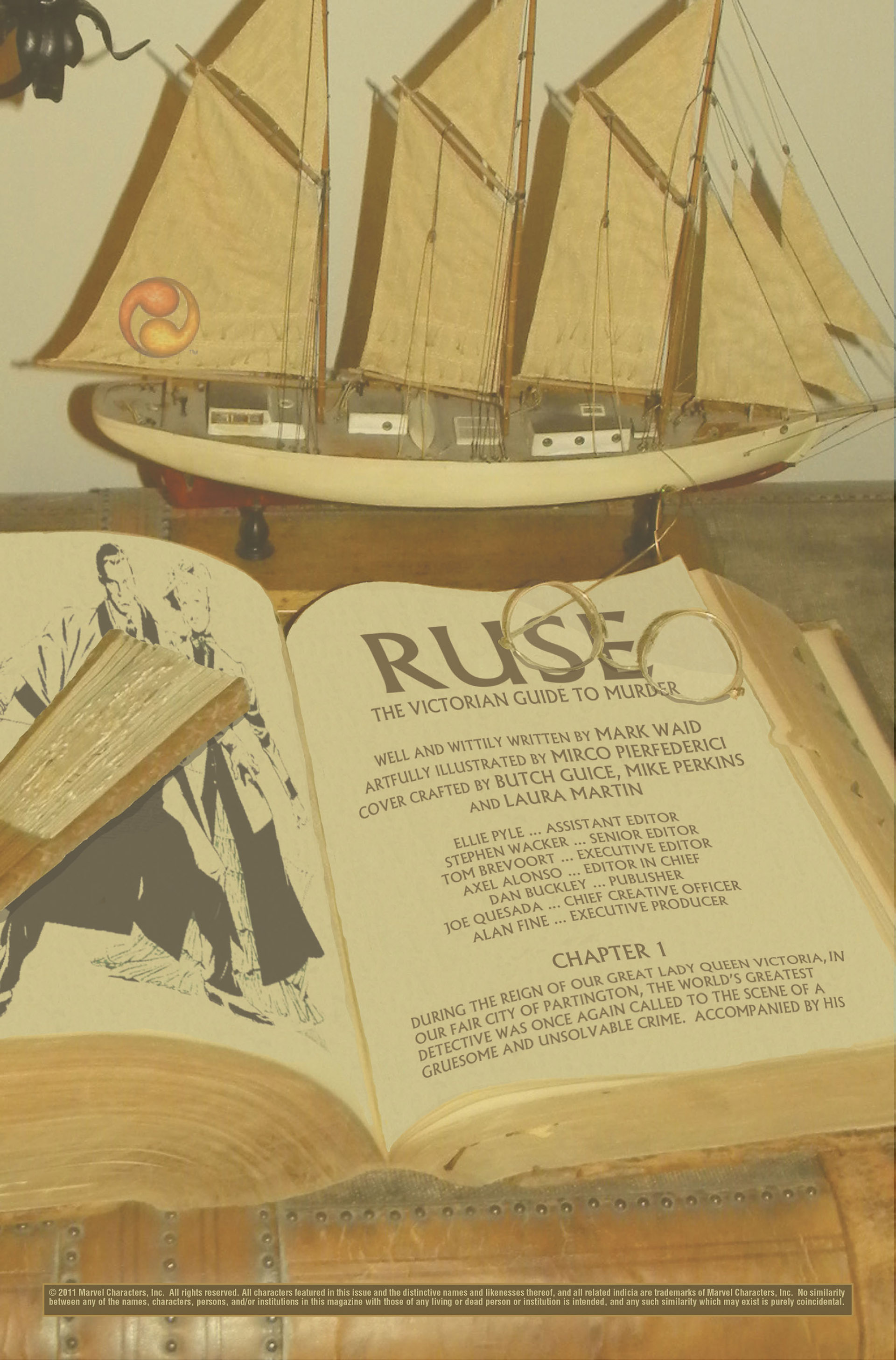 Read online Ruse (2011) comic -  Issue #1 - 2