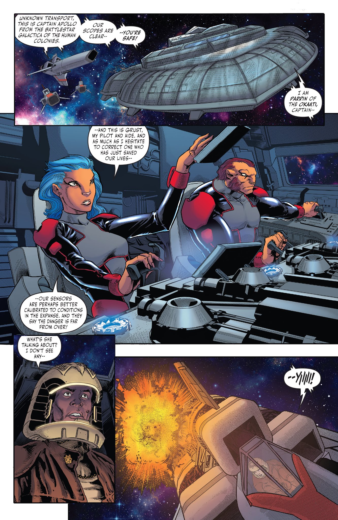 Read online Battlestar Galactica (Classic) comic -  Issue #0 - 14