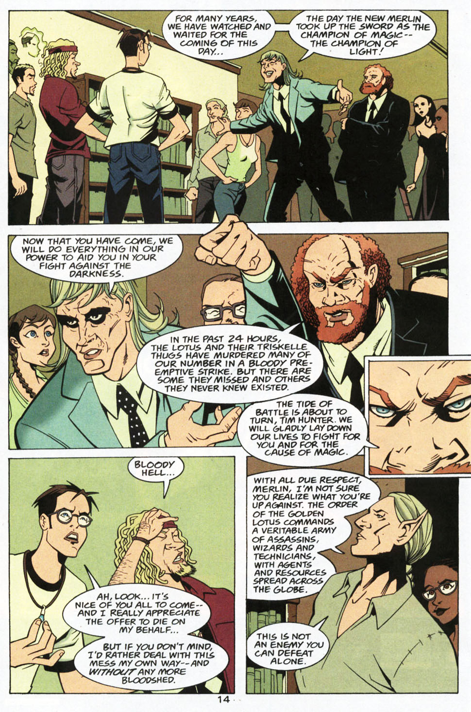 Read online Hunter:  The Age of Magic comic -  Issue #17 - 15